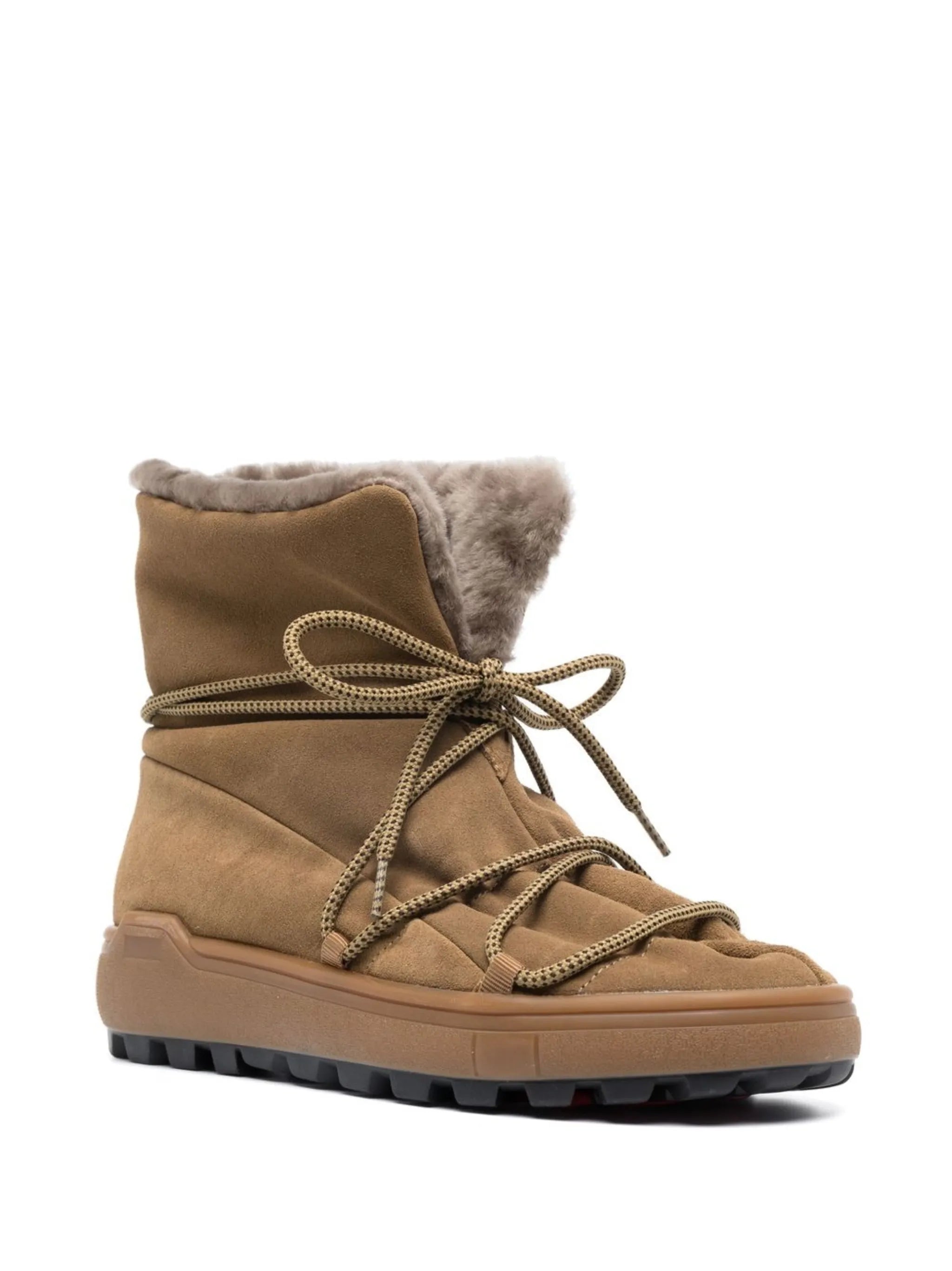 lace-up snow-boot