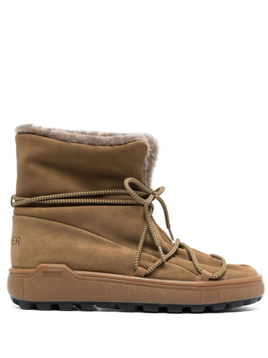 lace-up snow-boot