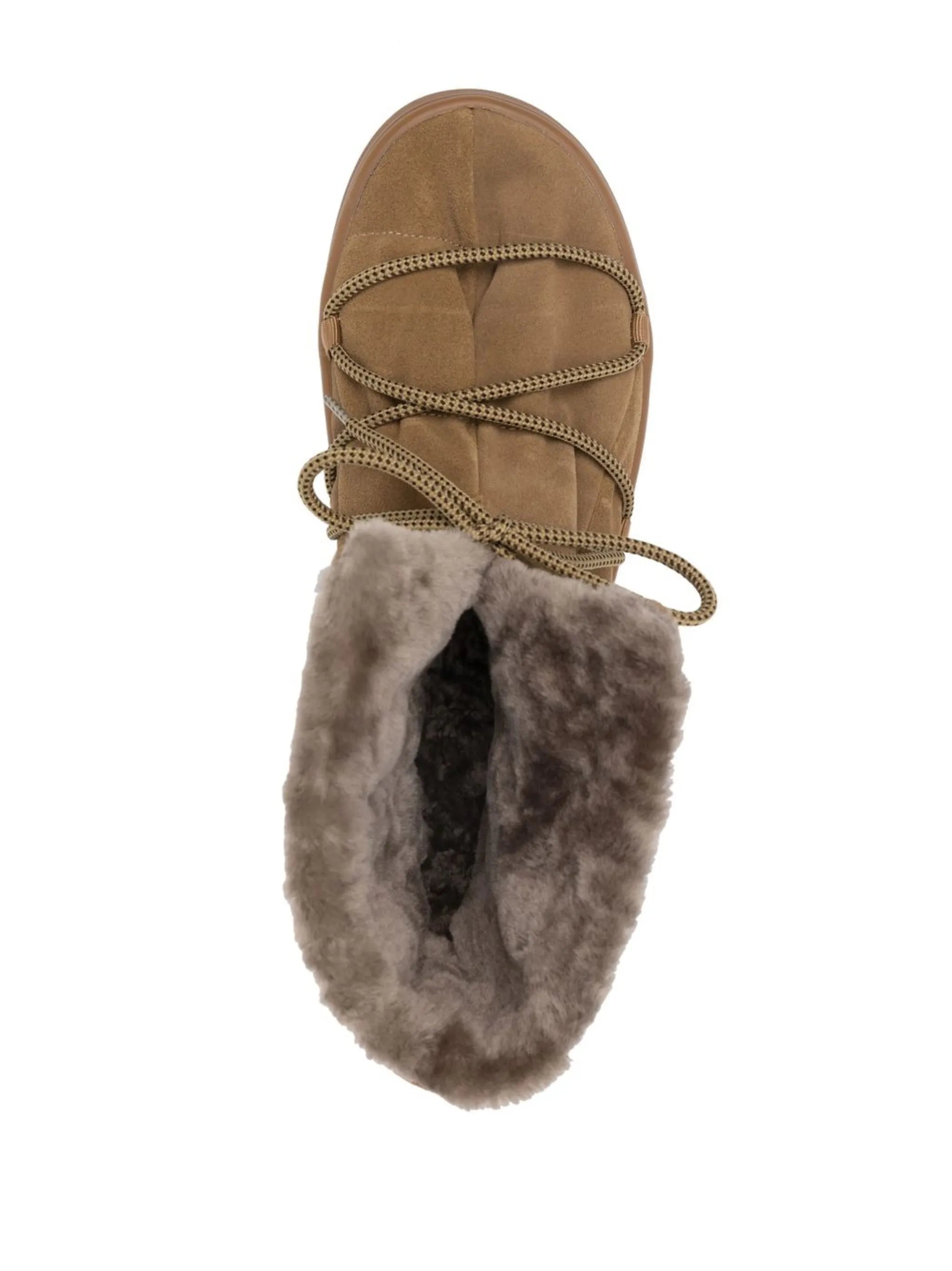 lace-up snow-boot