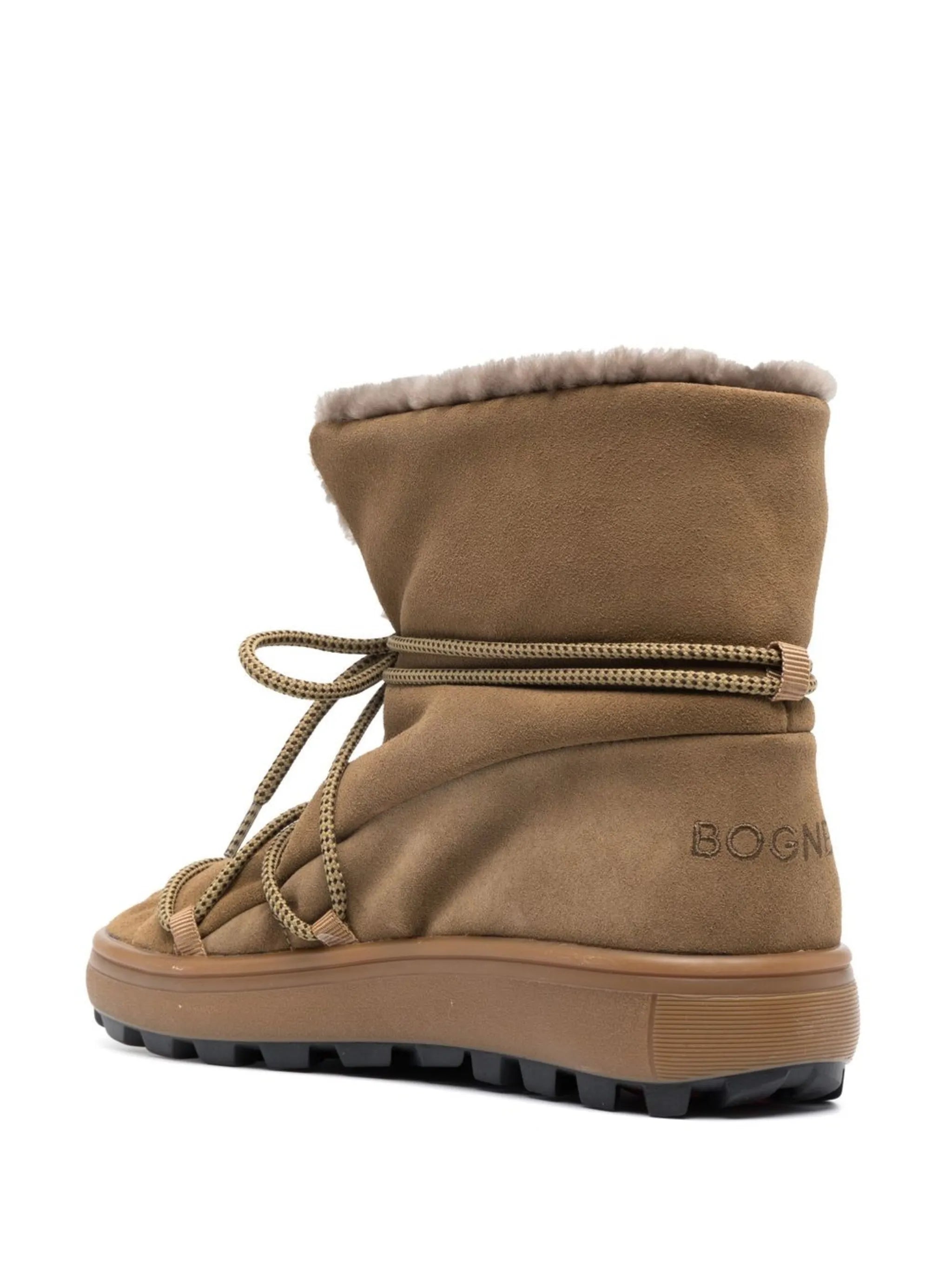 lace-up snow-boot