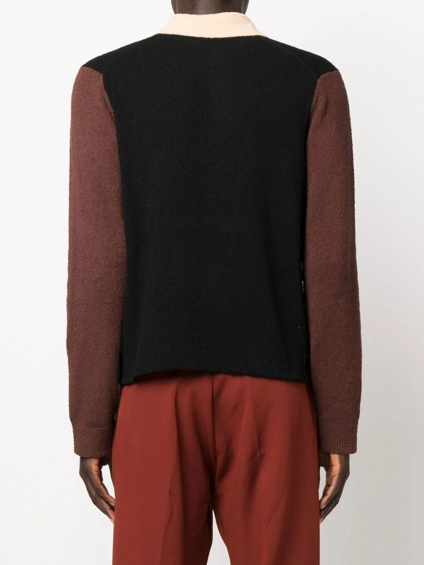 Saber colour-block polo shirt