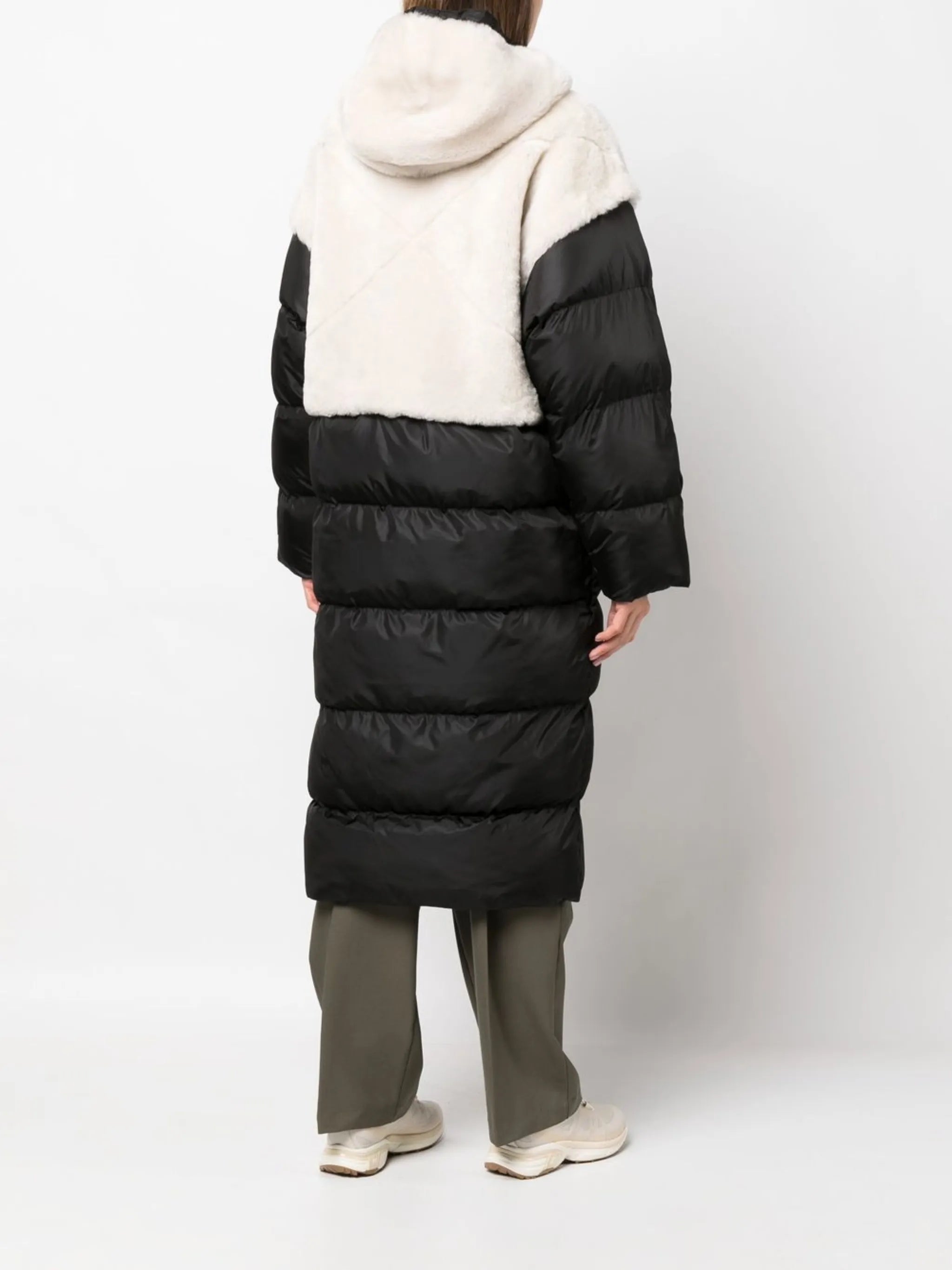 Ember shearling padded coat