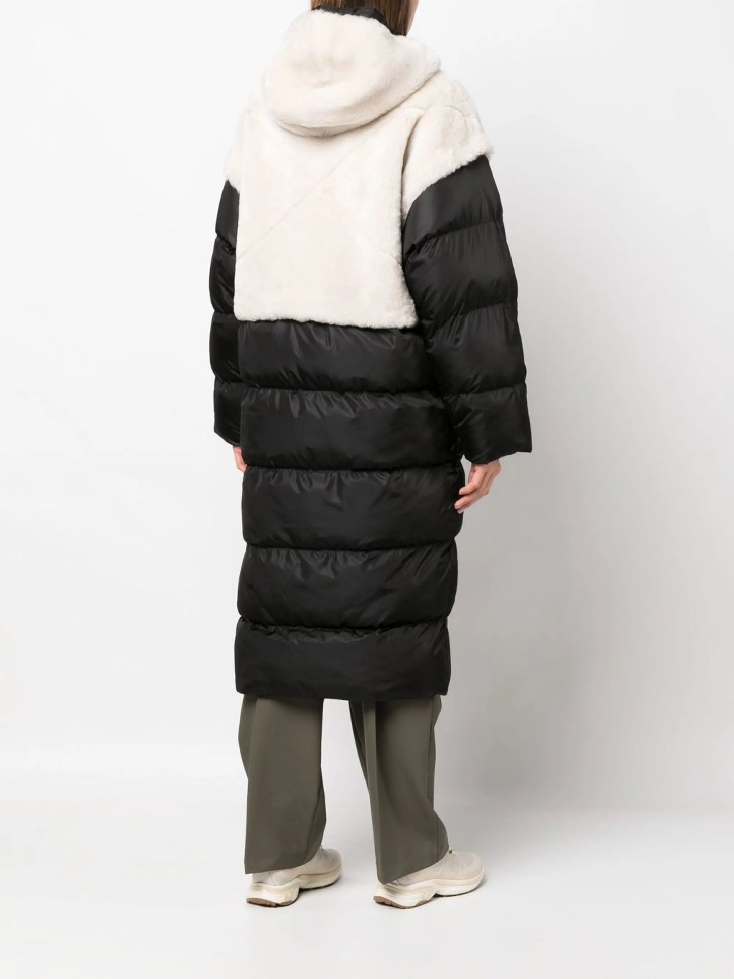 Ember shearling padded coat