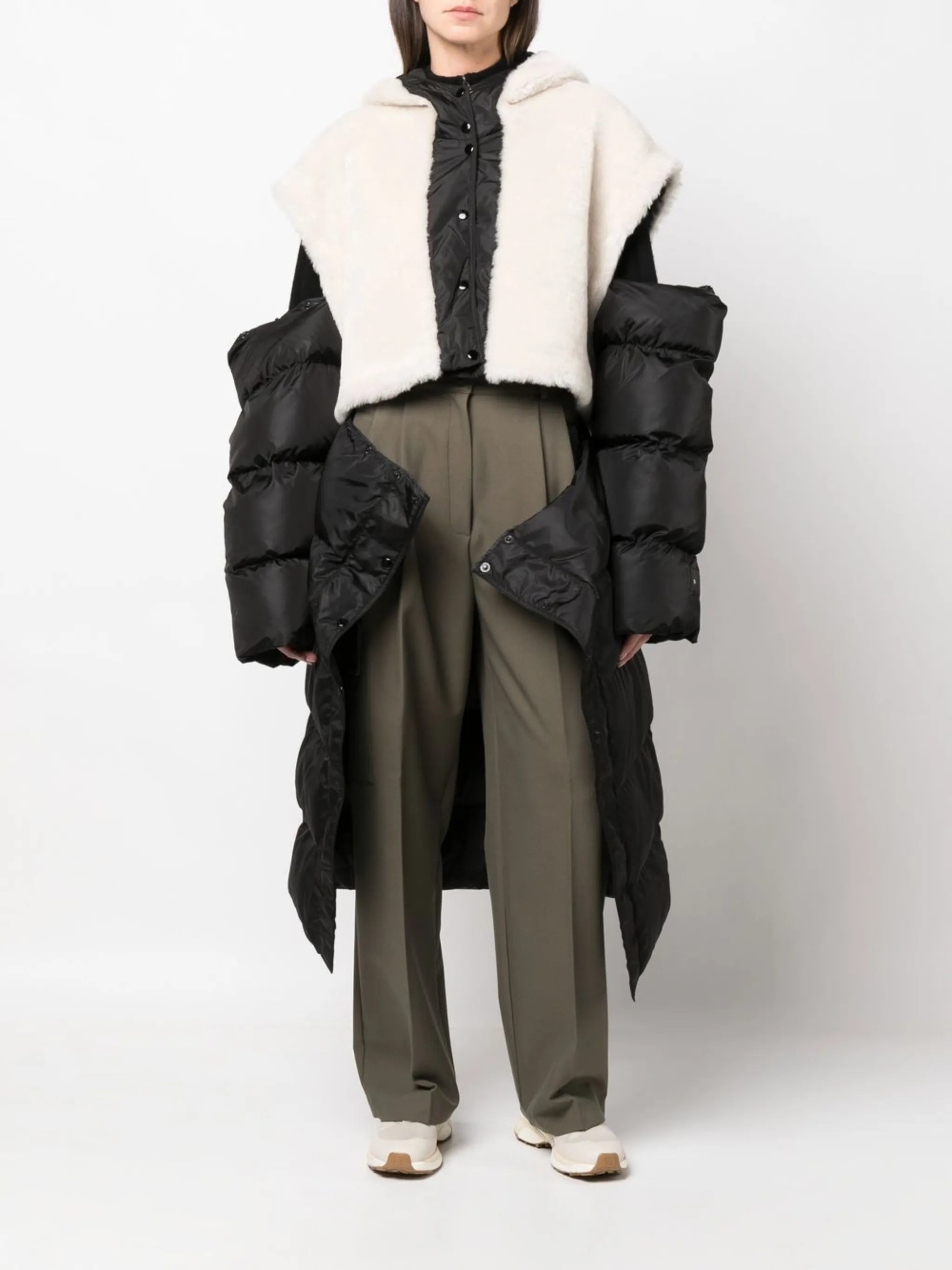 Ember shearling padded coat