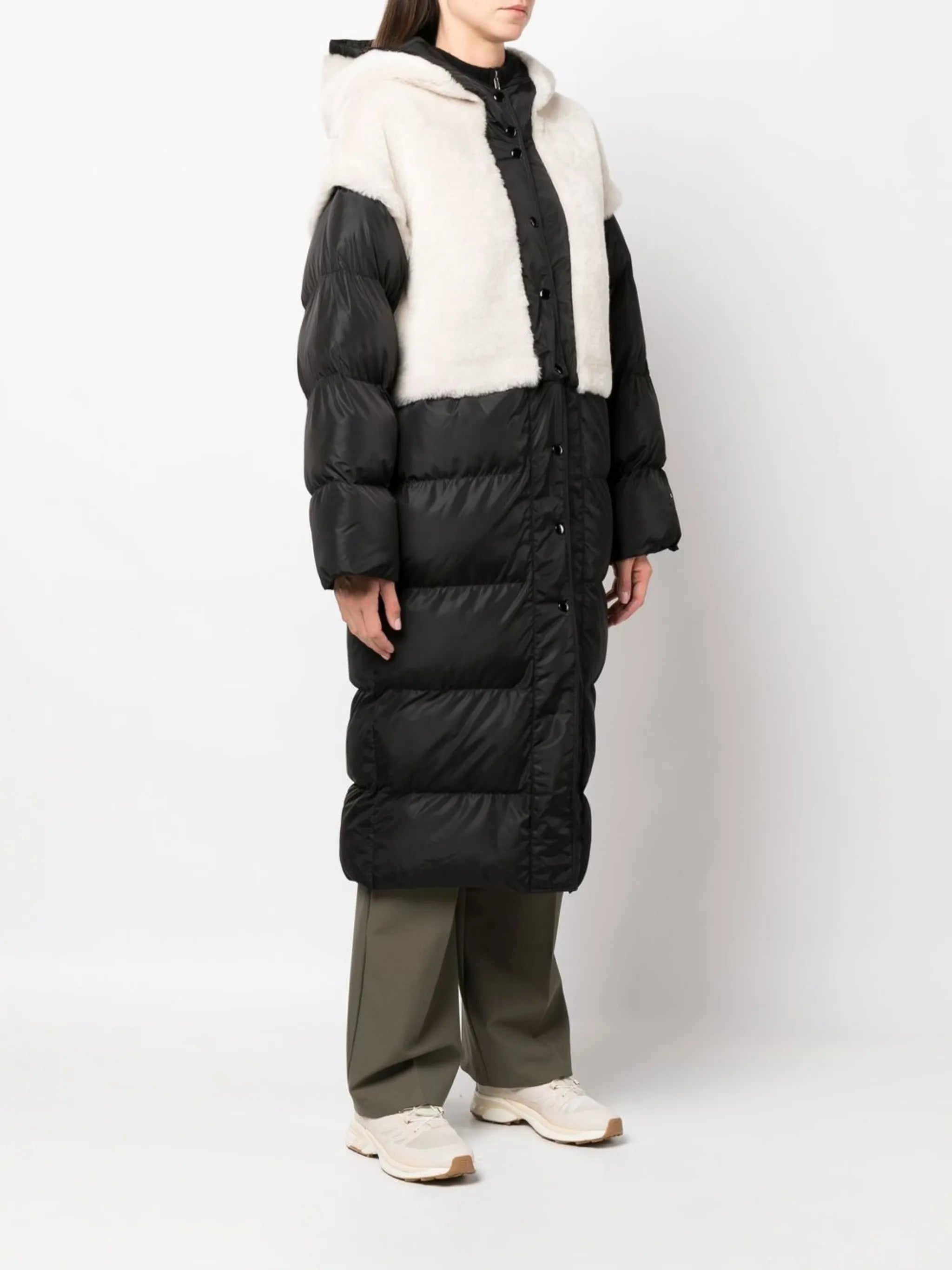 Ember shearling padded coat