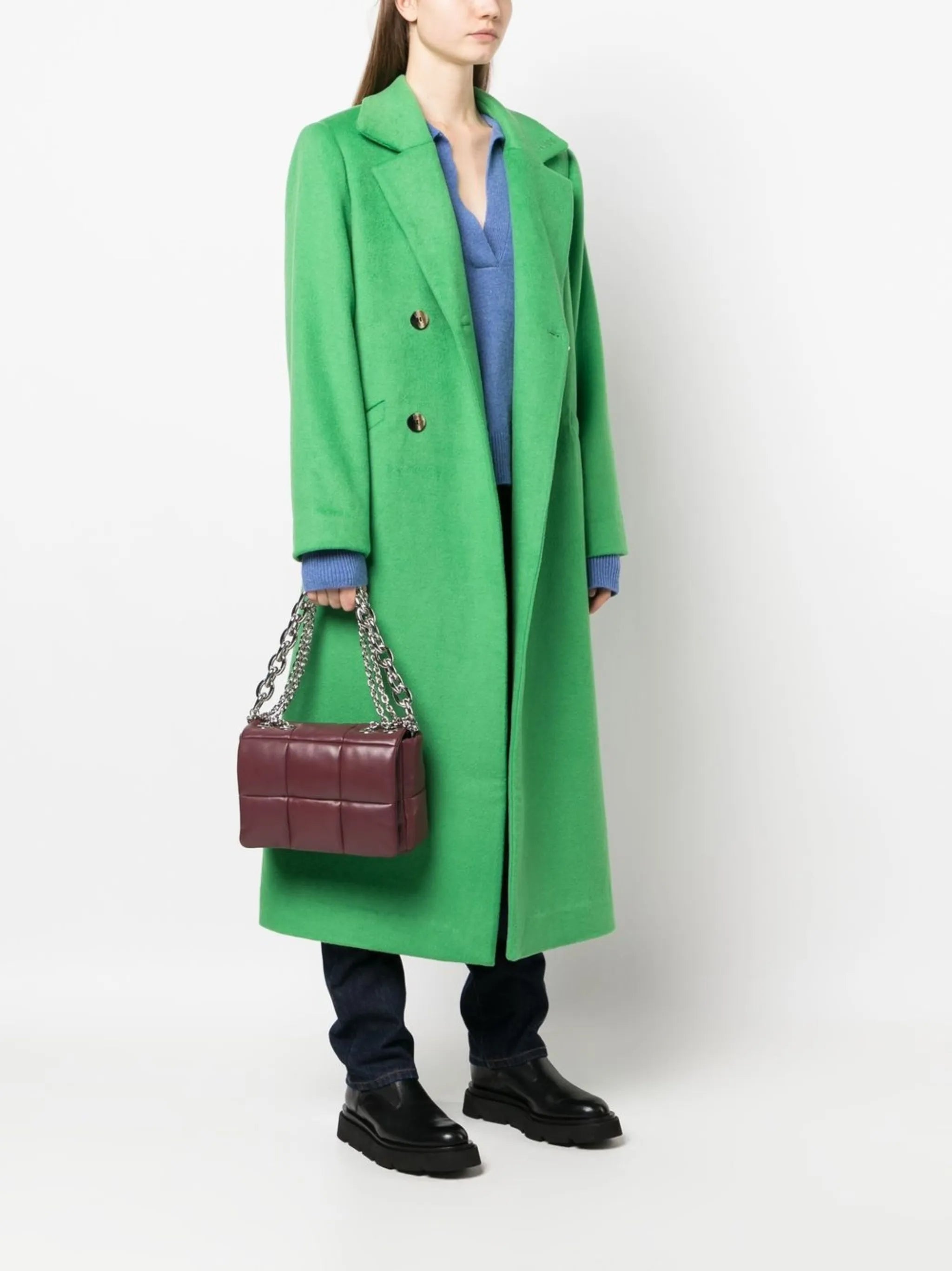 Holly quilted leather shoulder bag