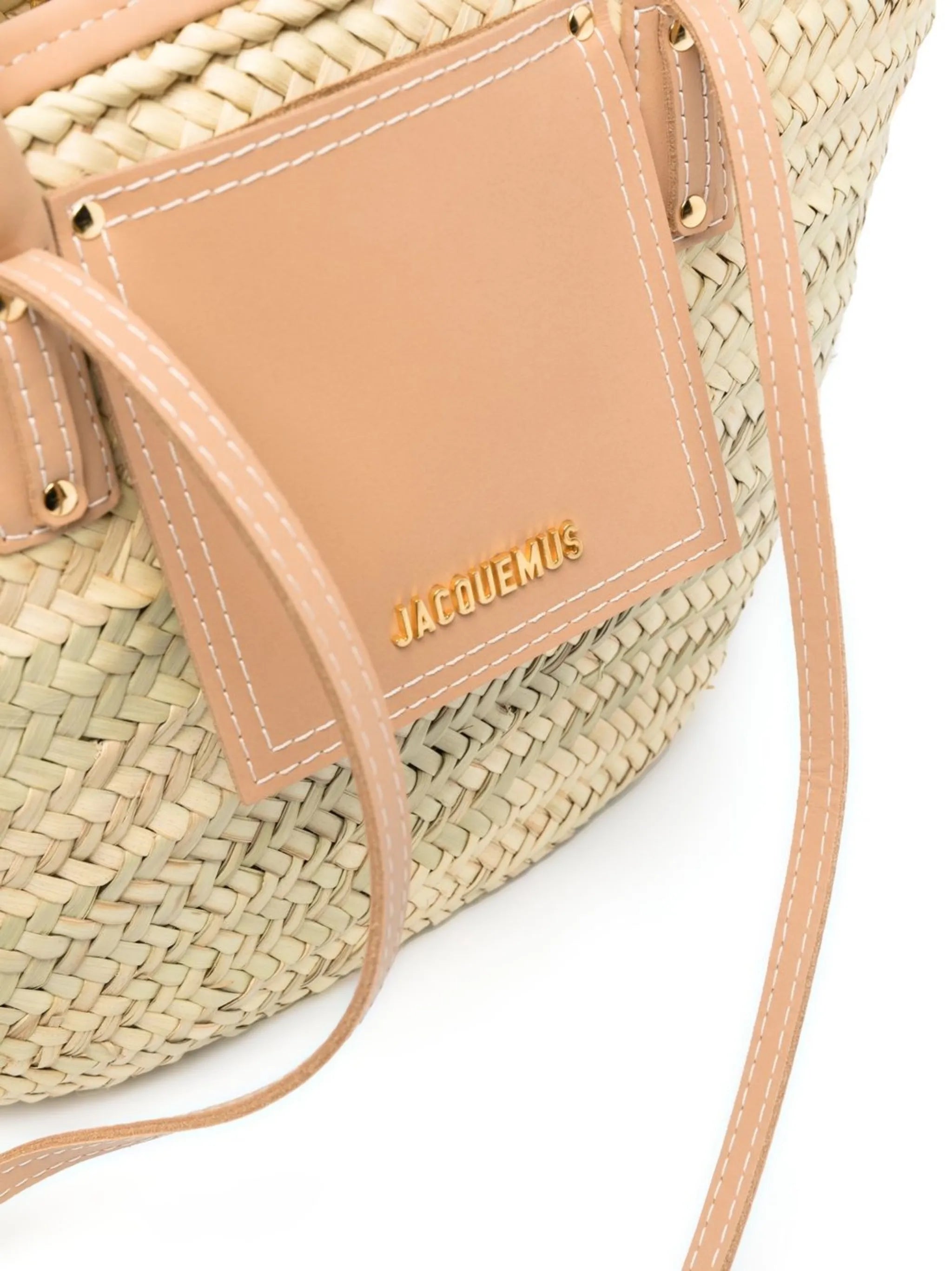 logo-plaque tote bag