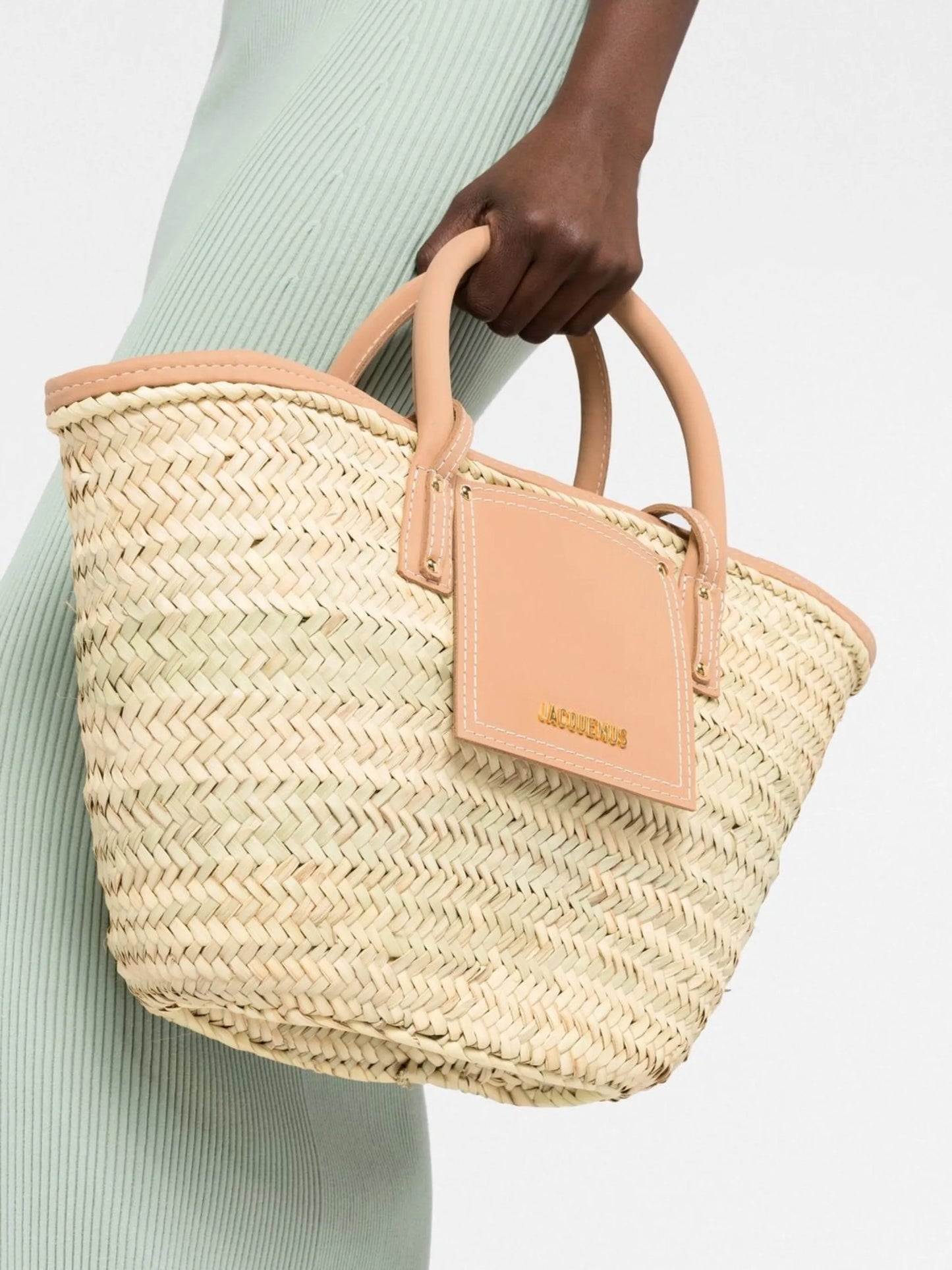 logo-plaque tote bag