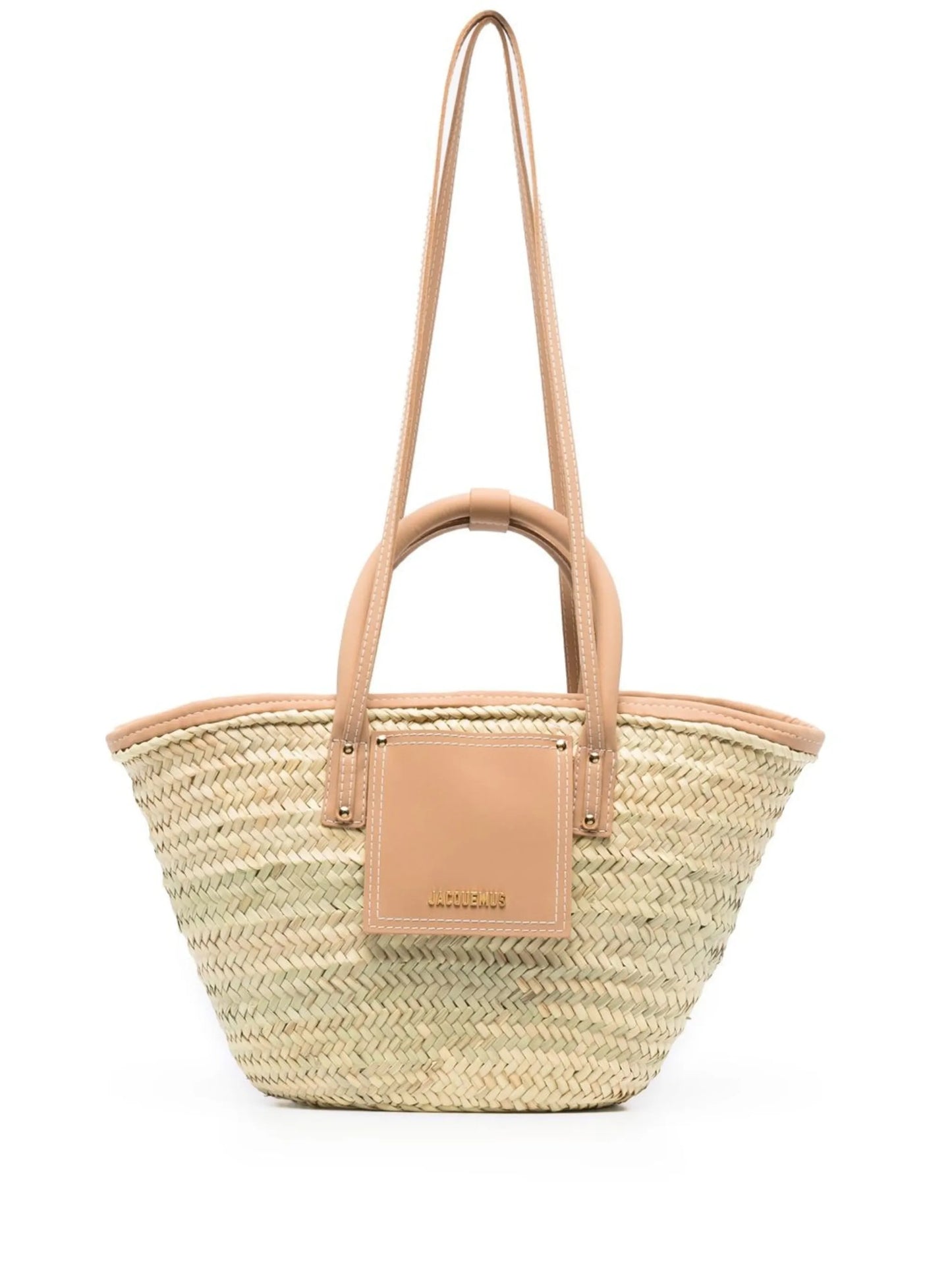 logo-plaque tote bag