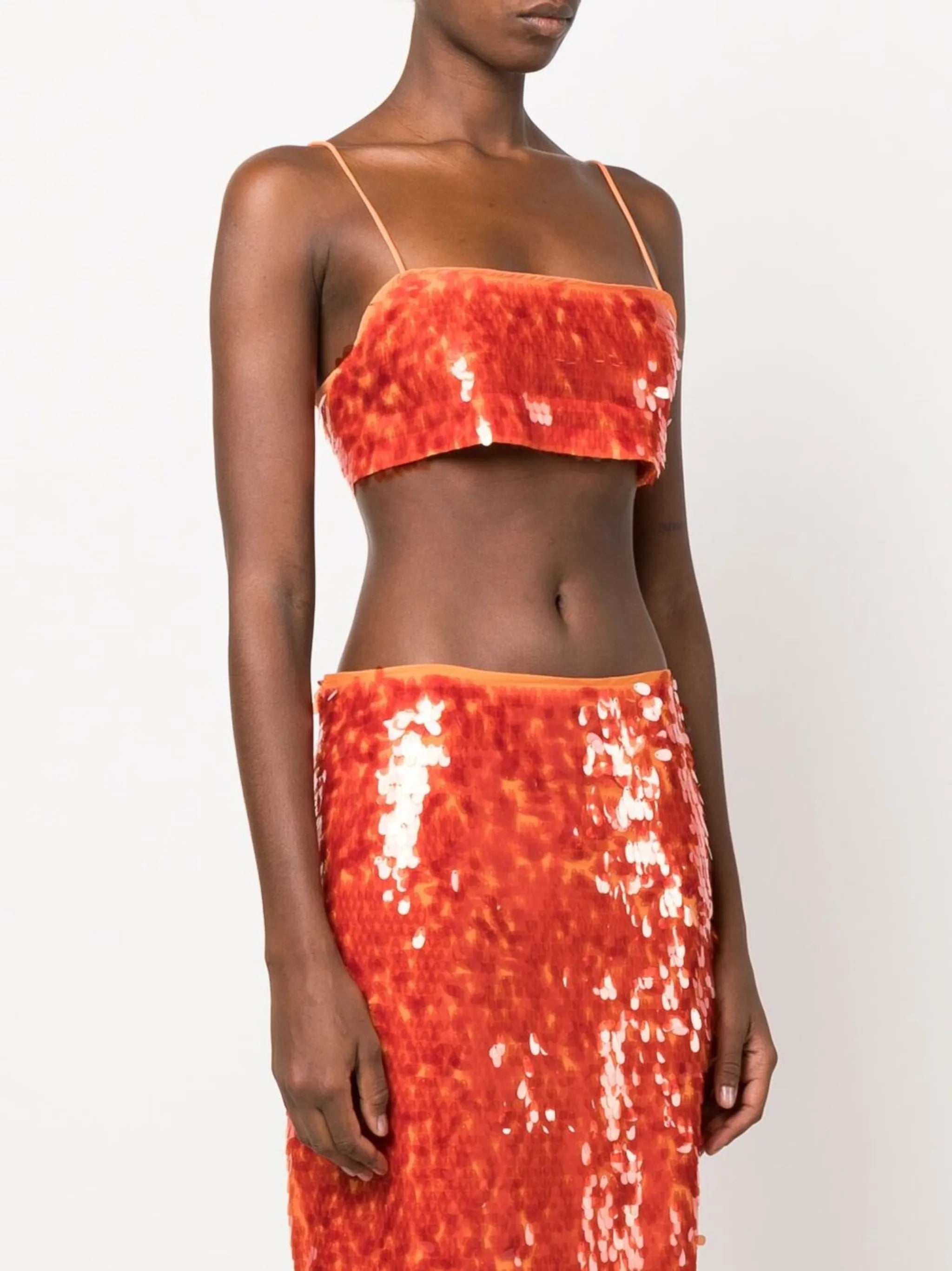 Lotte sequin-embellished vest