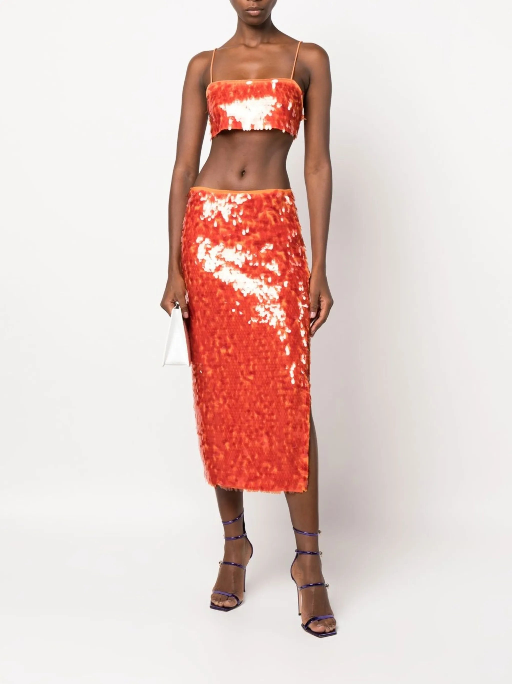 Lotte sequin-embellished vest
