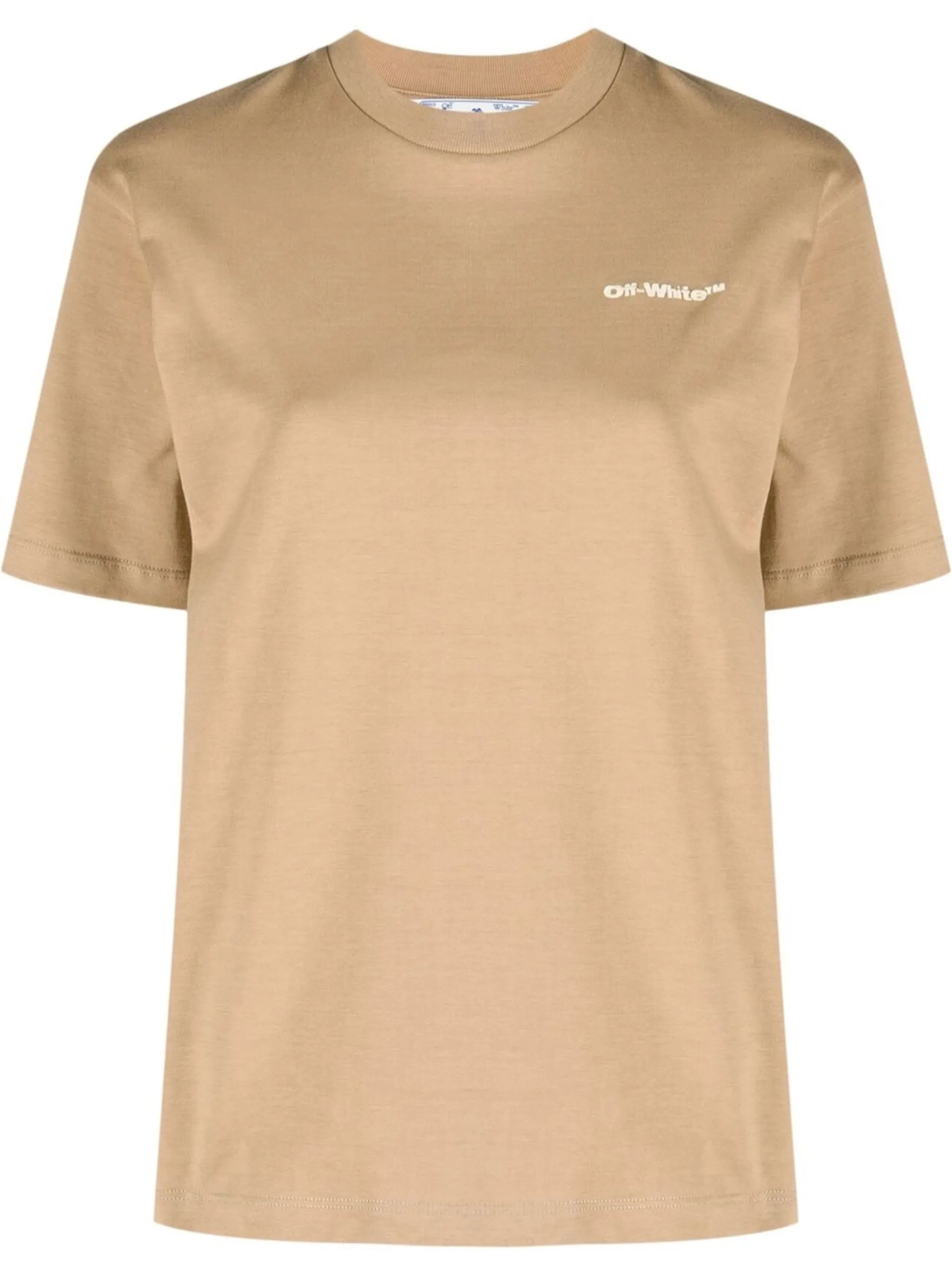 logo-embroidered cotton T-shirt