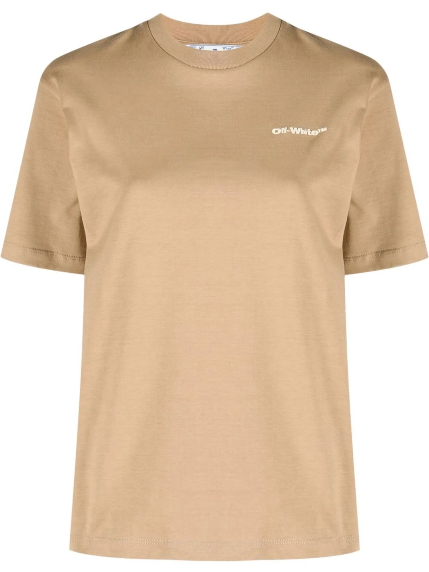 logo-embroidered cotton T-shirt