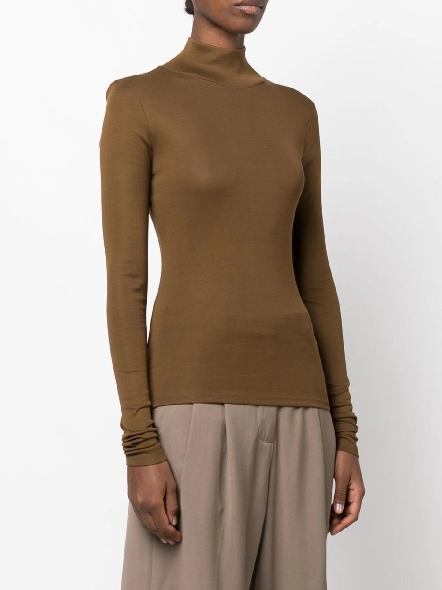 second skin rib jersey top