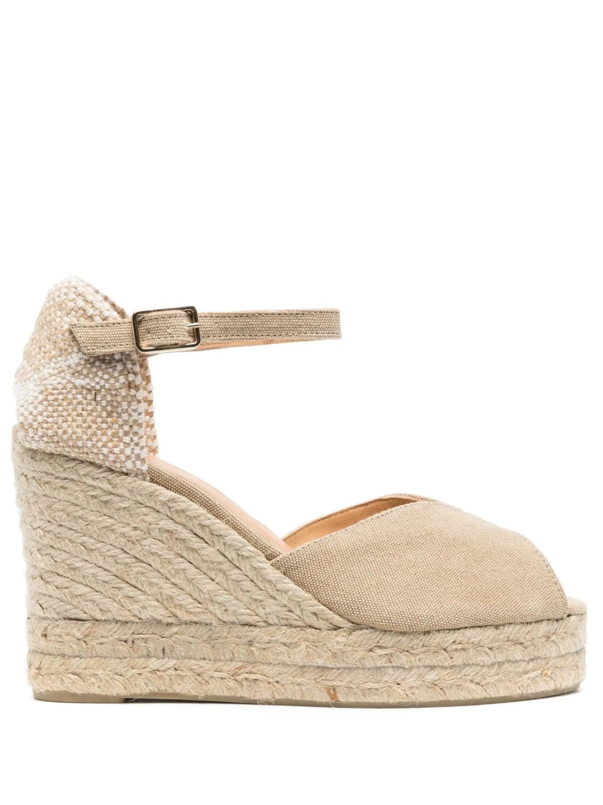 110mm Bianca wedge espadrilles