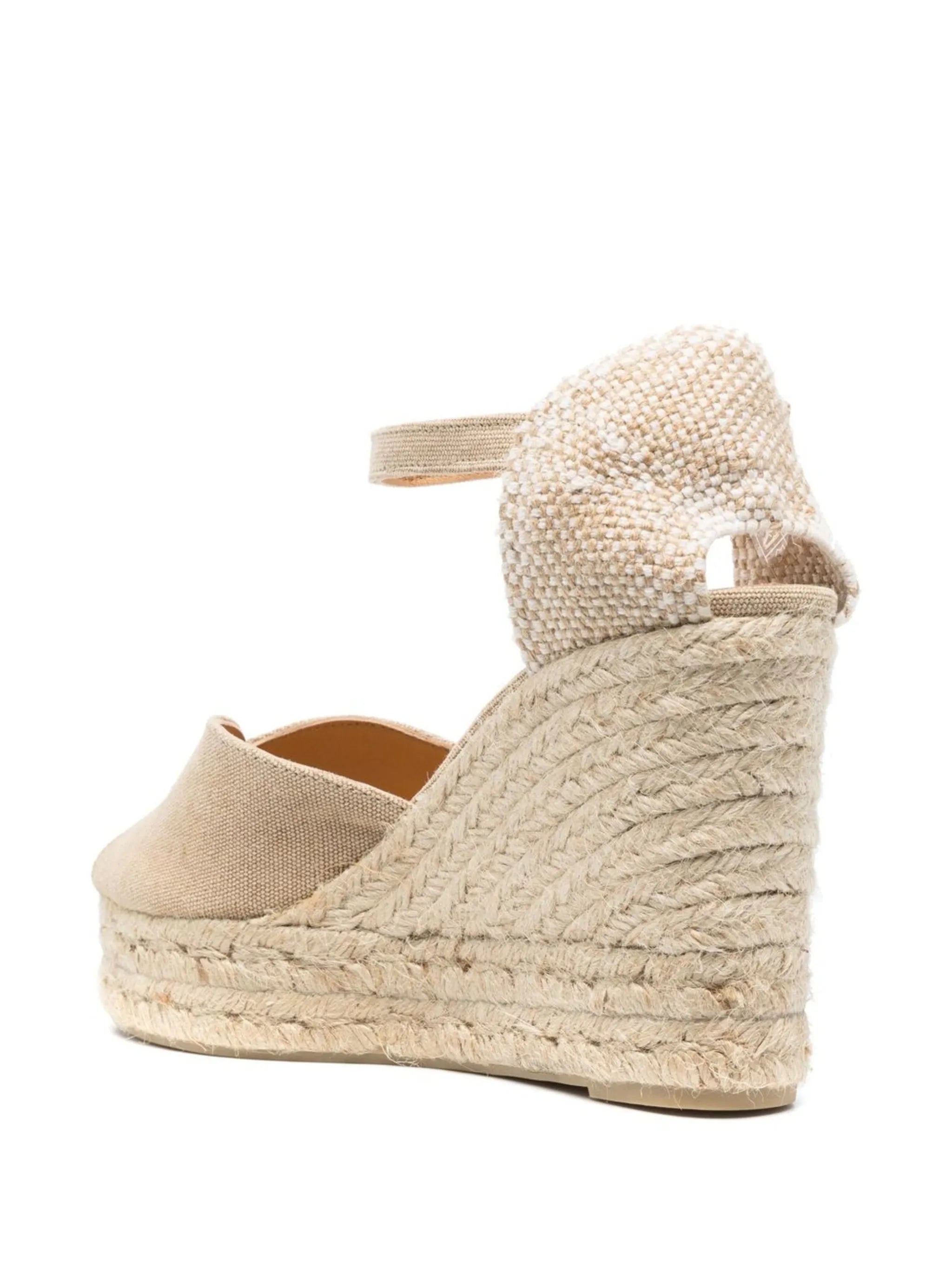 110mm Bianca wedge espadrilles