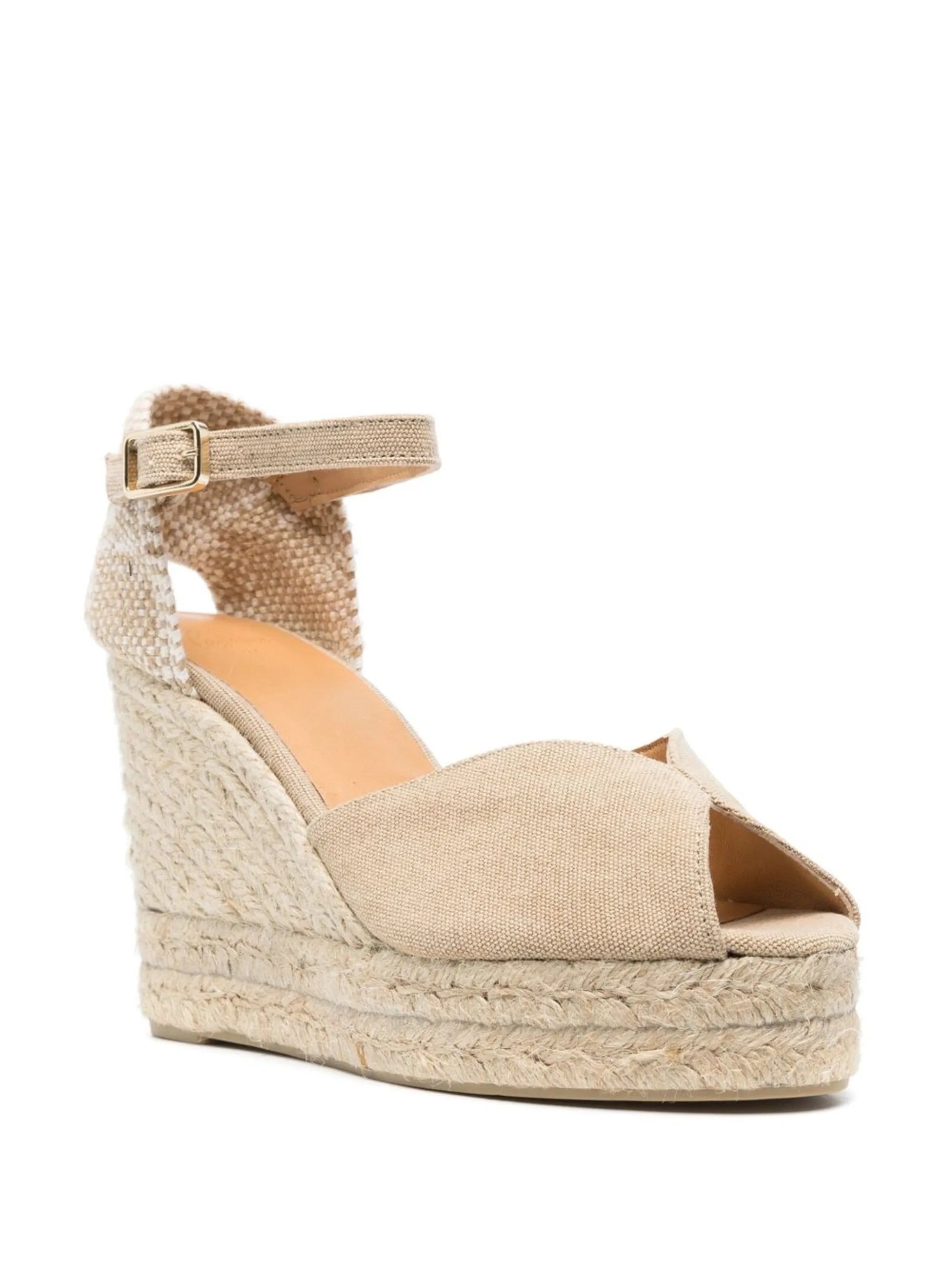 110mm Bianca wedge espadrilles