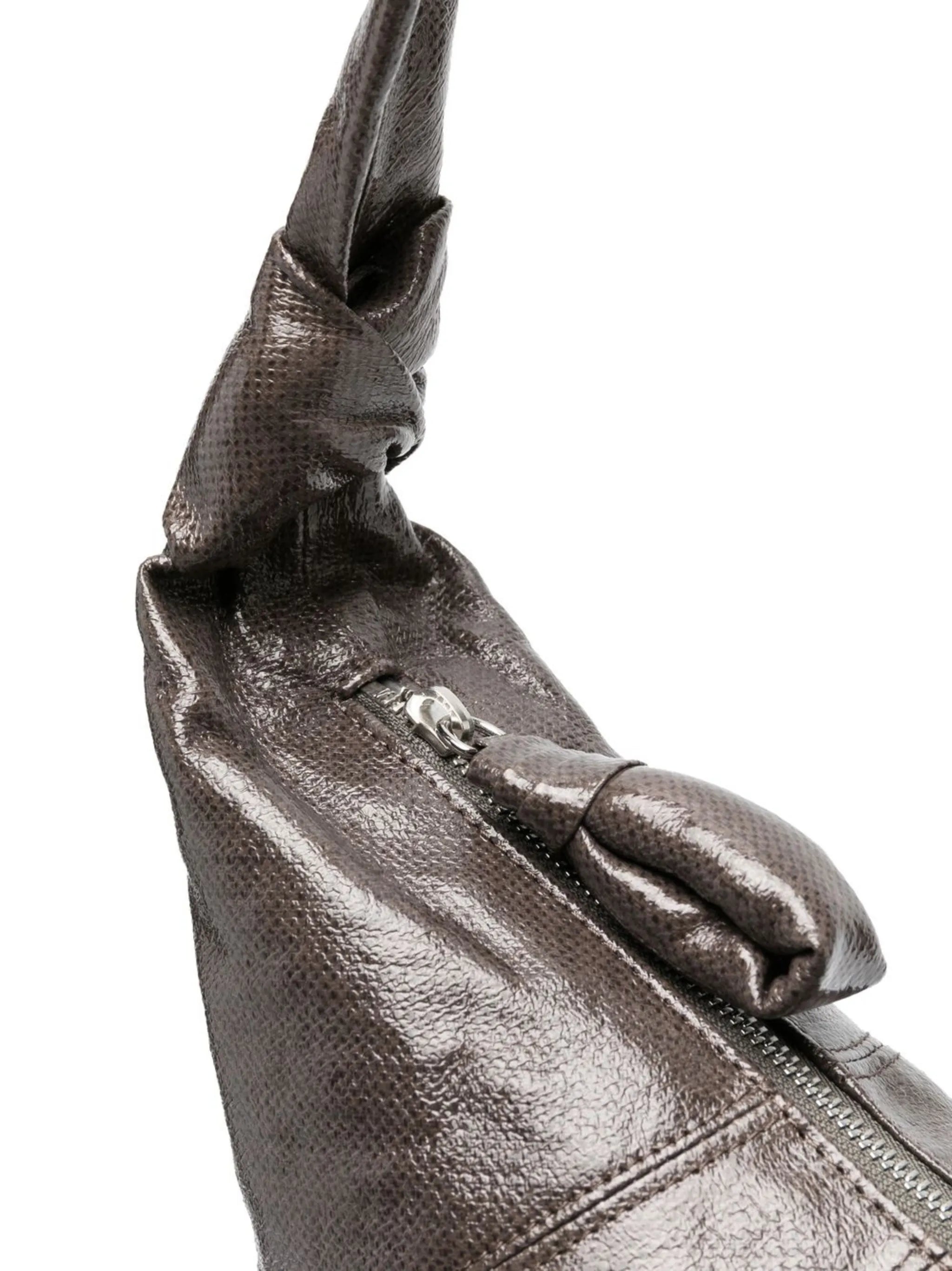 medium Croissant leather shoulder bag