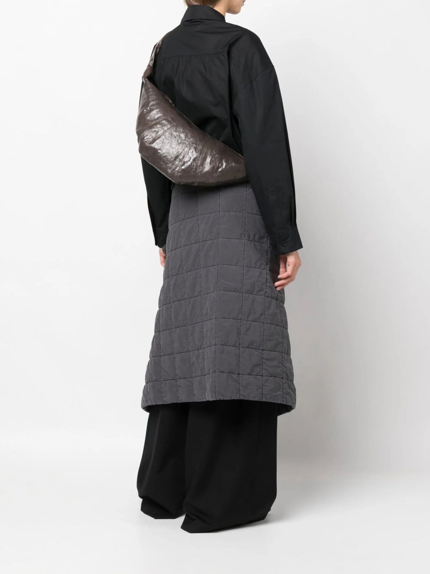 medium Croissant leather shoulder bag