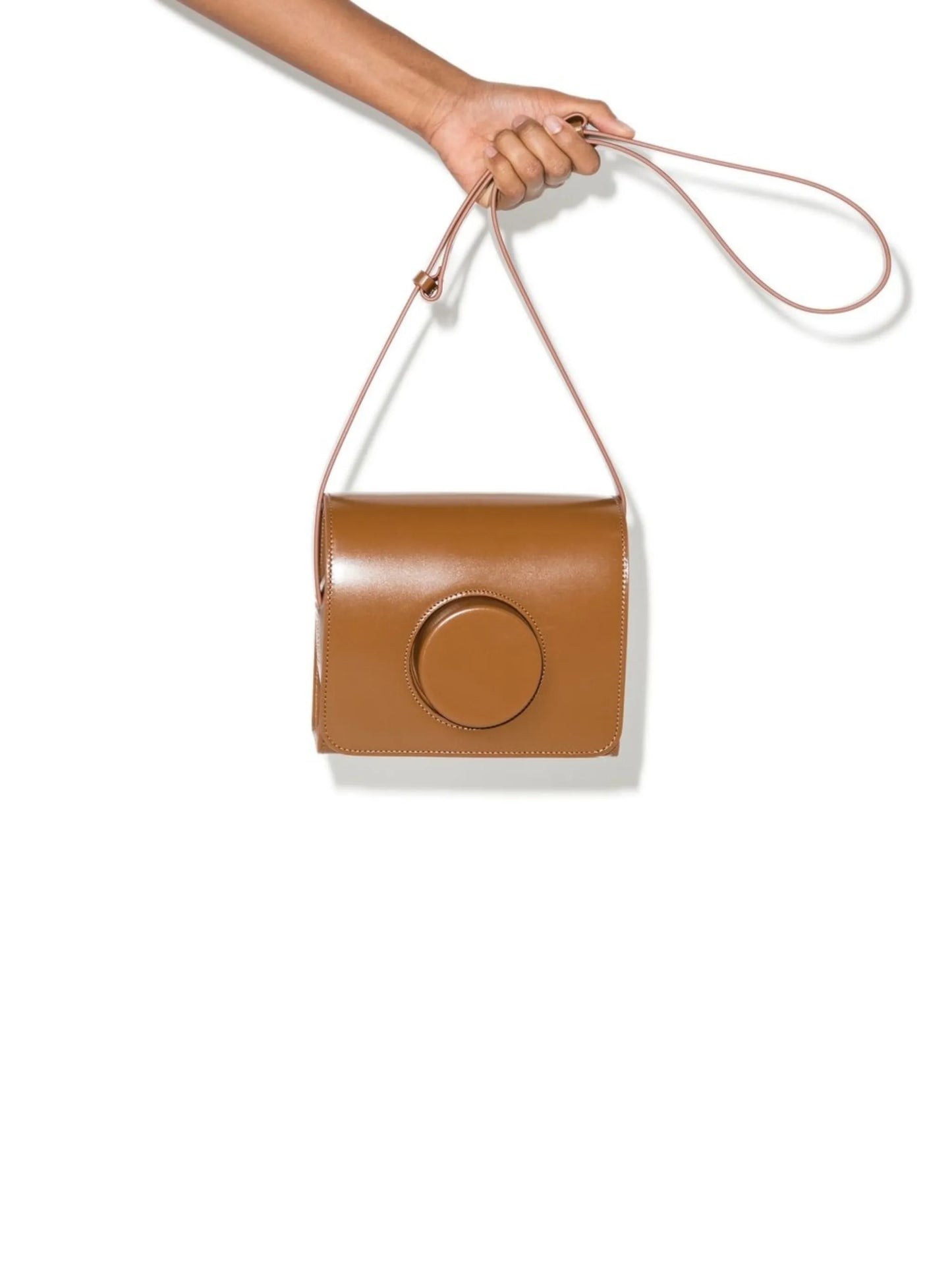 Camera boxy crossbody bag