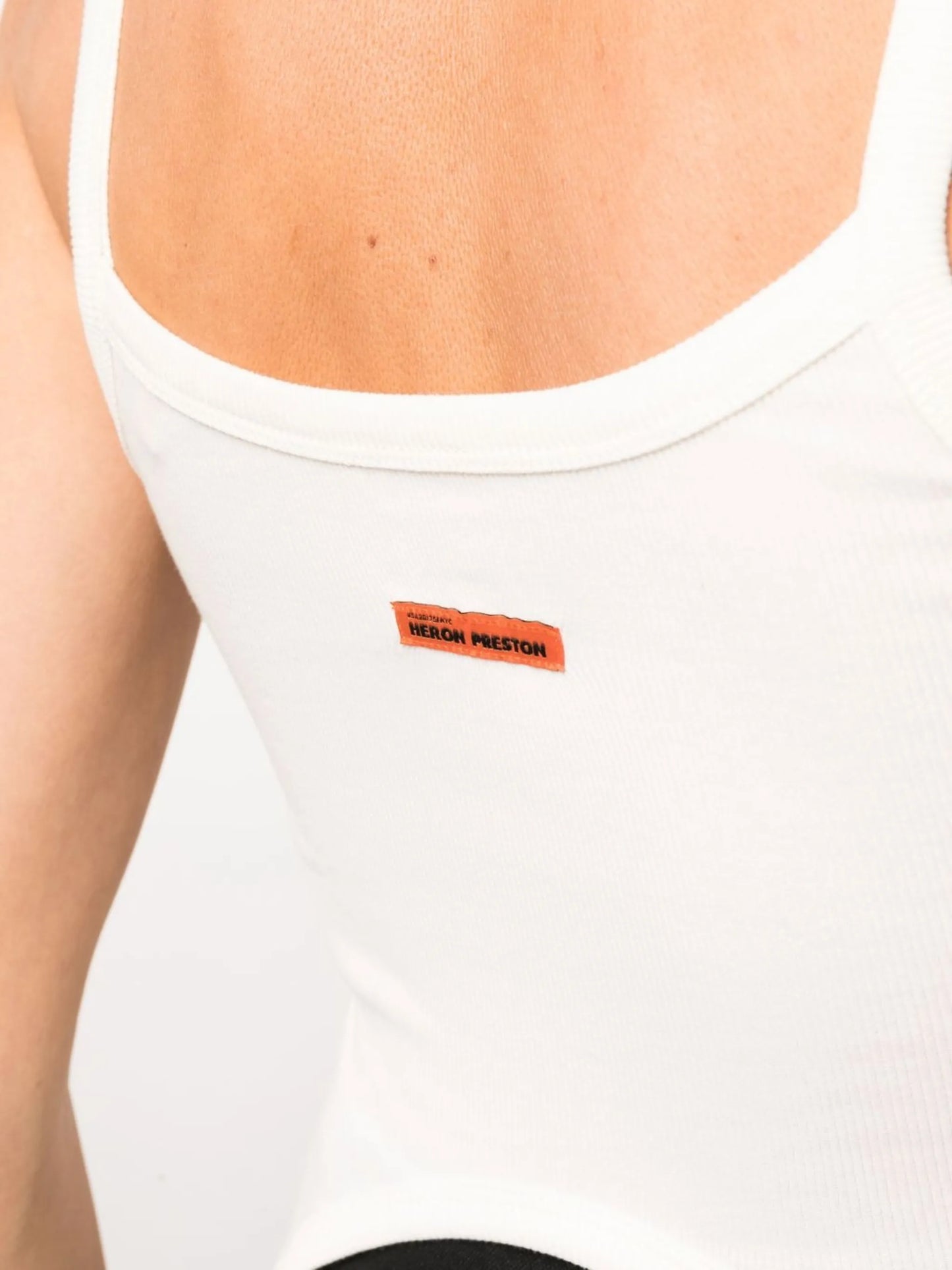 Hooks stretch-cotton tank top
