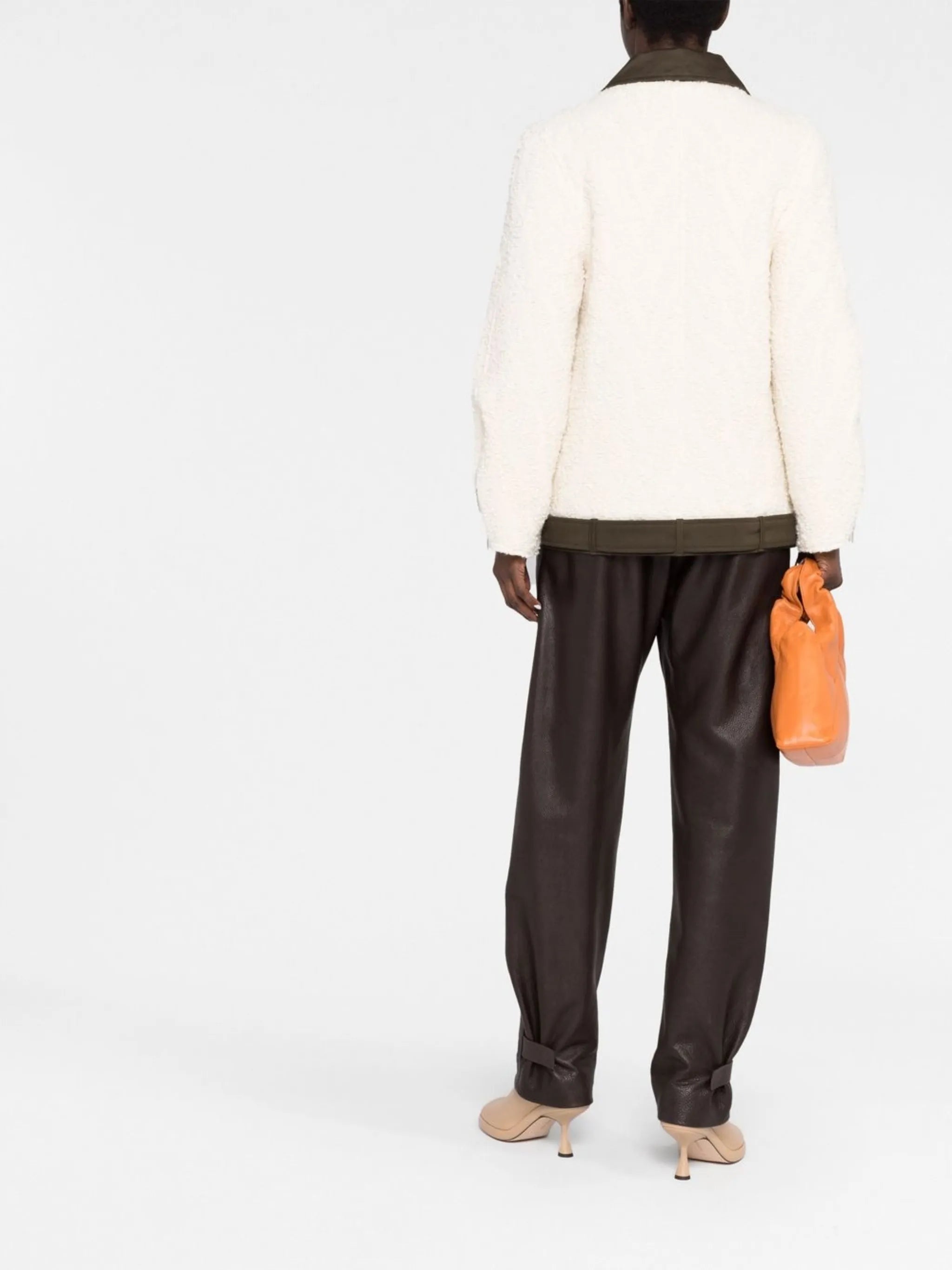 zip-fastening multi-panel jacket