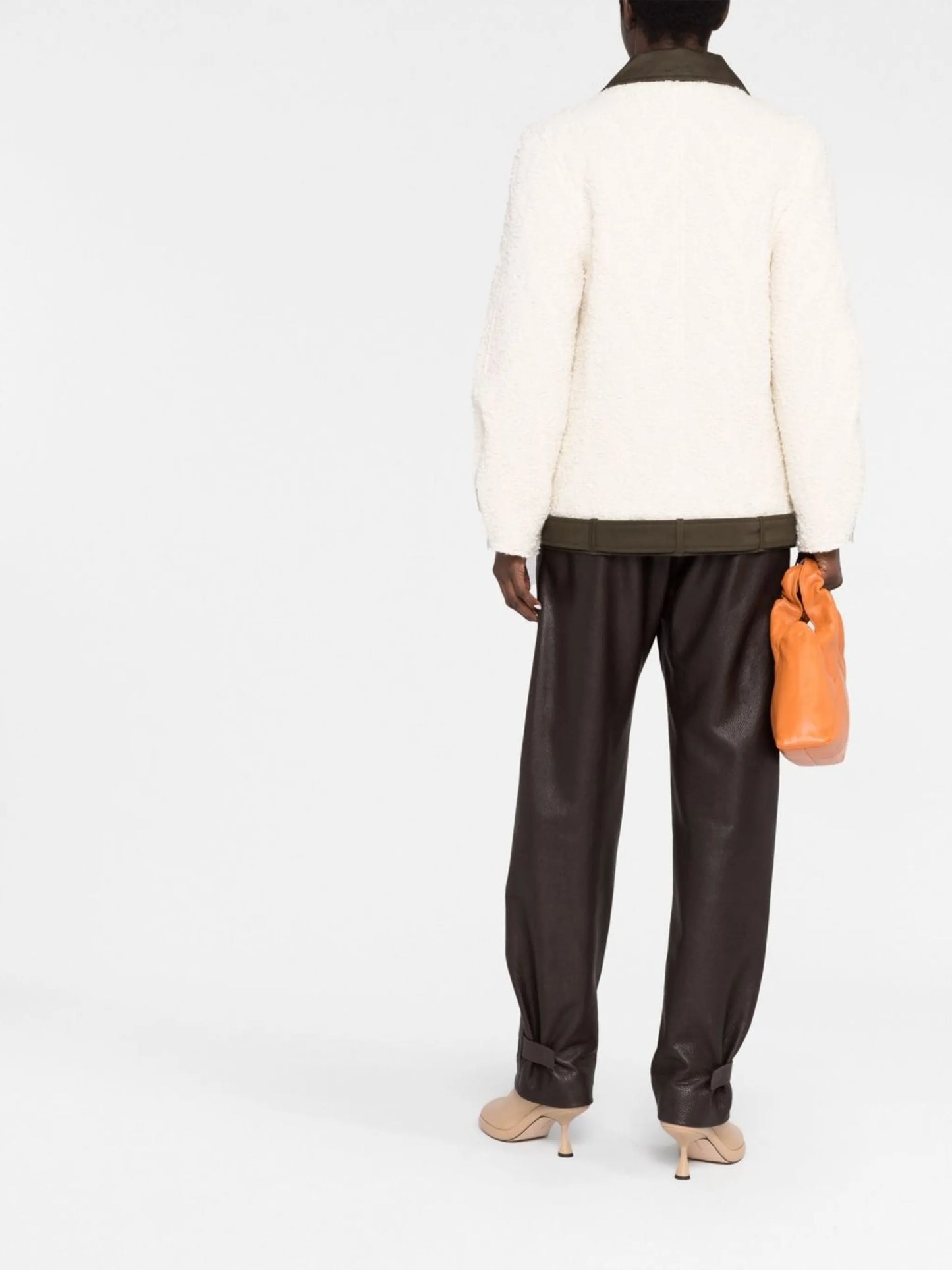 zip-fastening multi-panel jacket