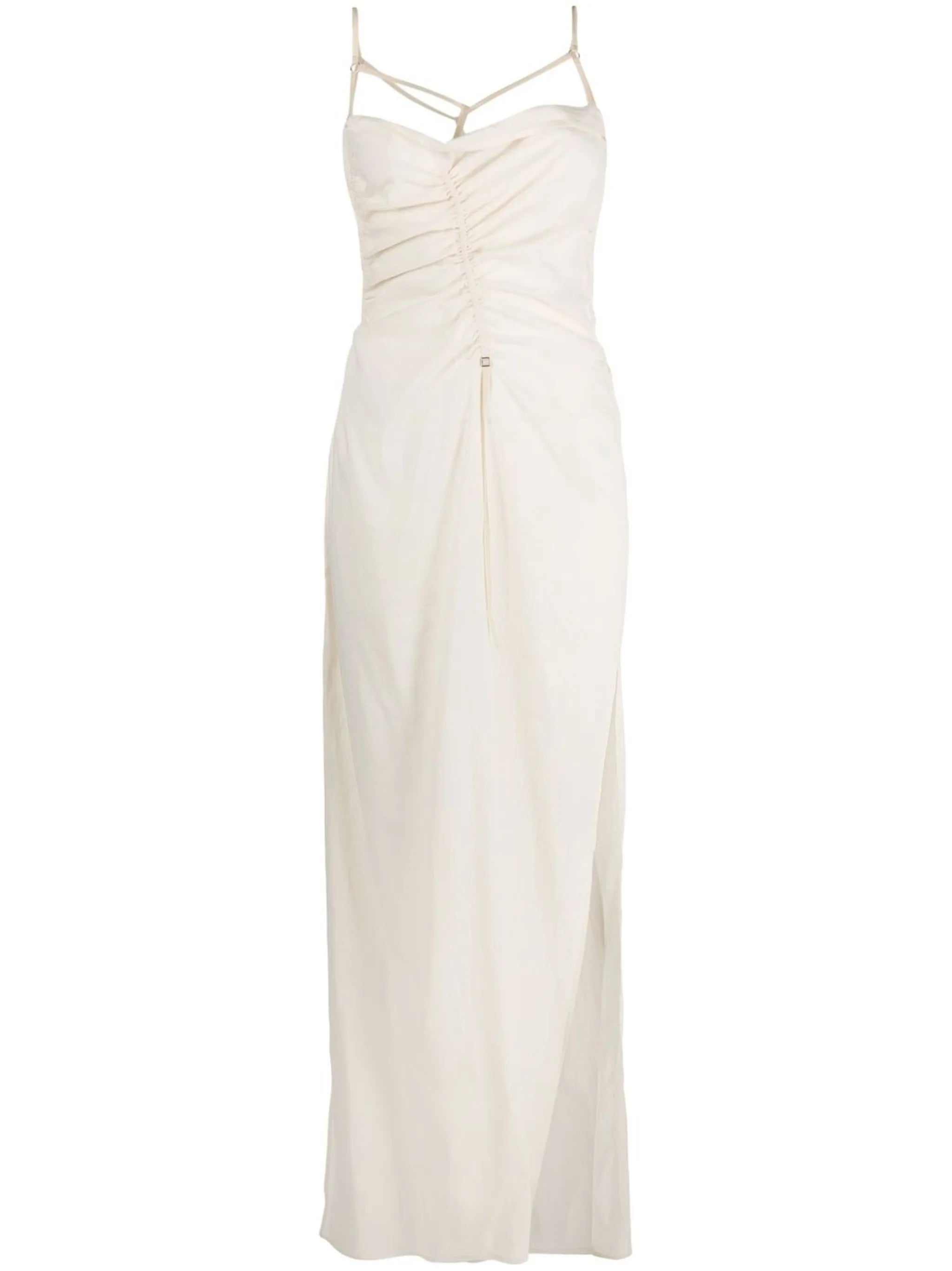 La Robe Gaua strappy draped dress