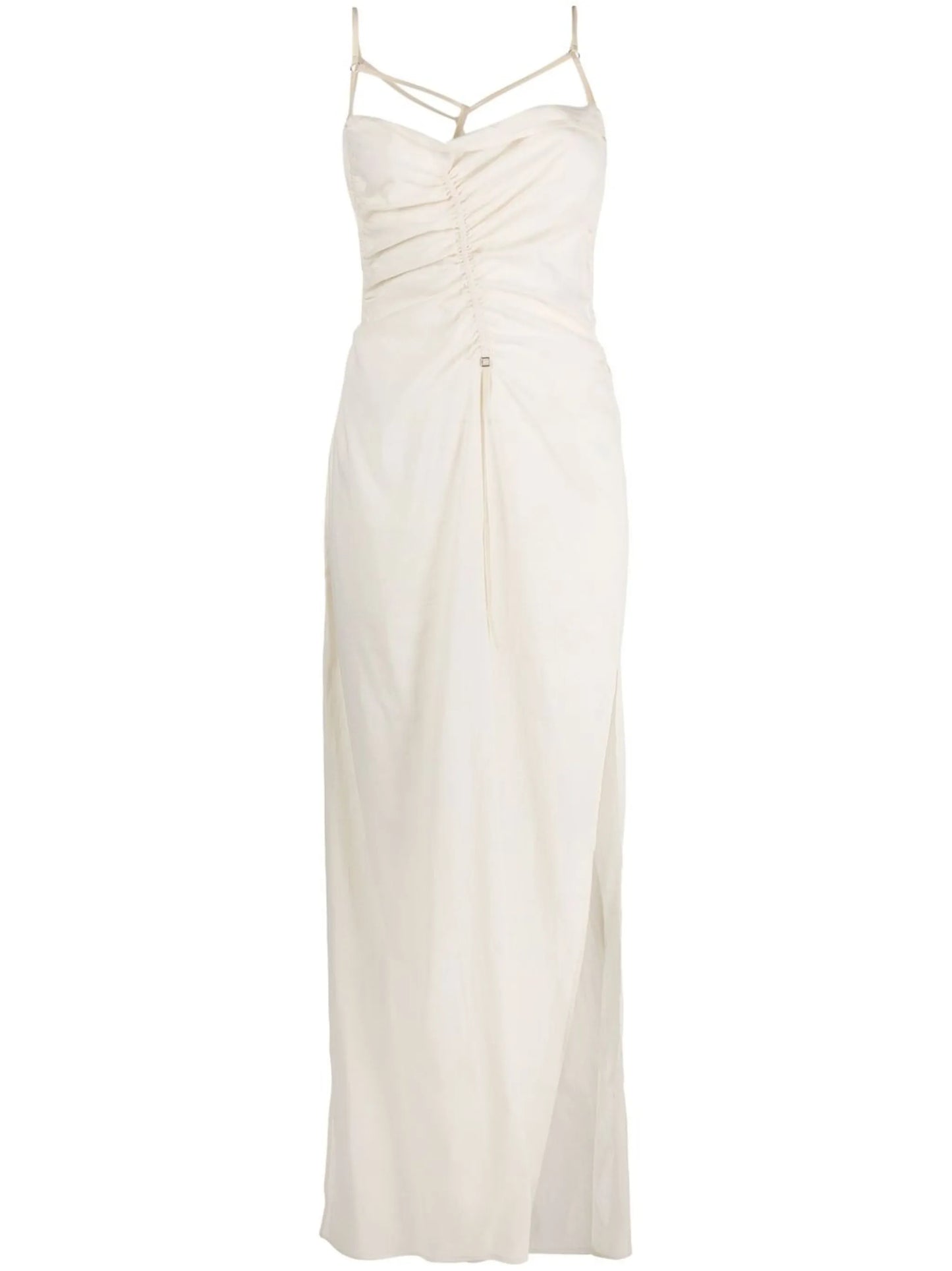 La Robe Gaua strappy draped dress