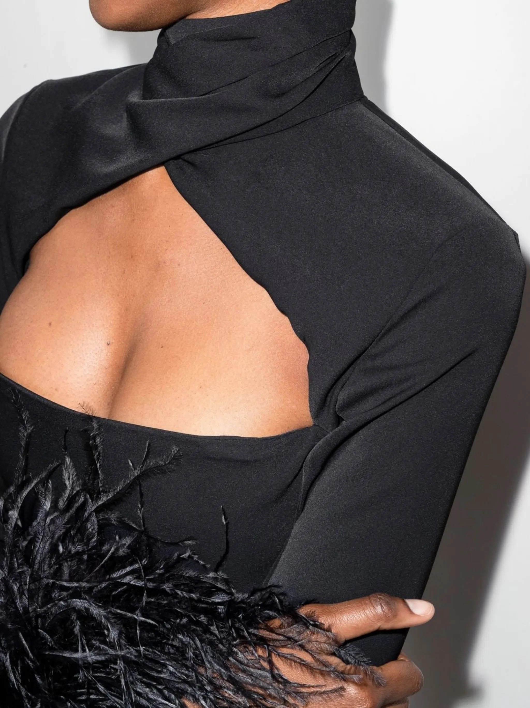 Odessa cut-out detail dress