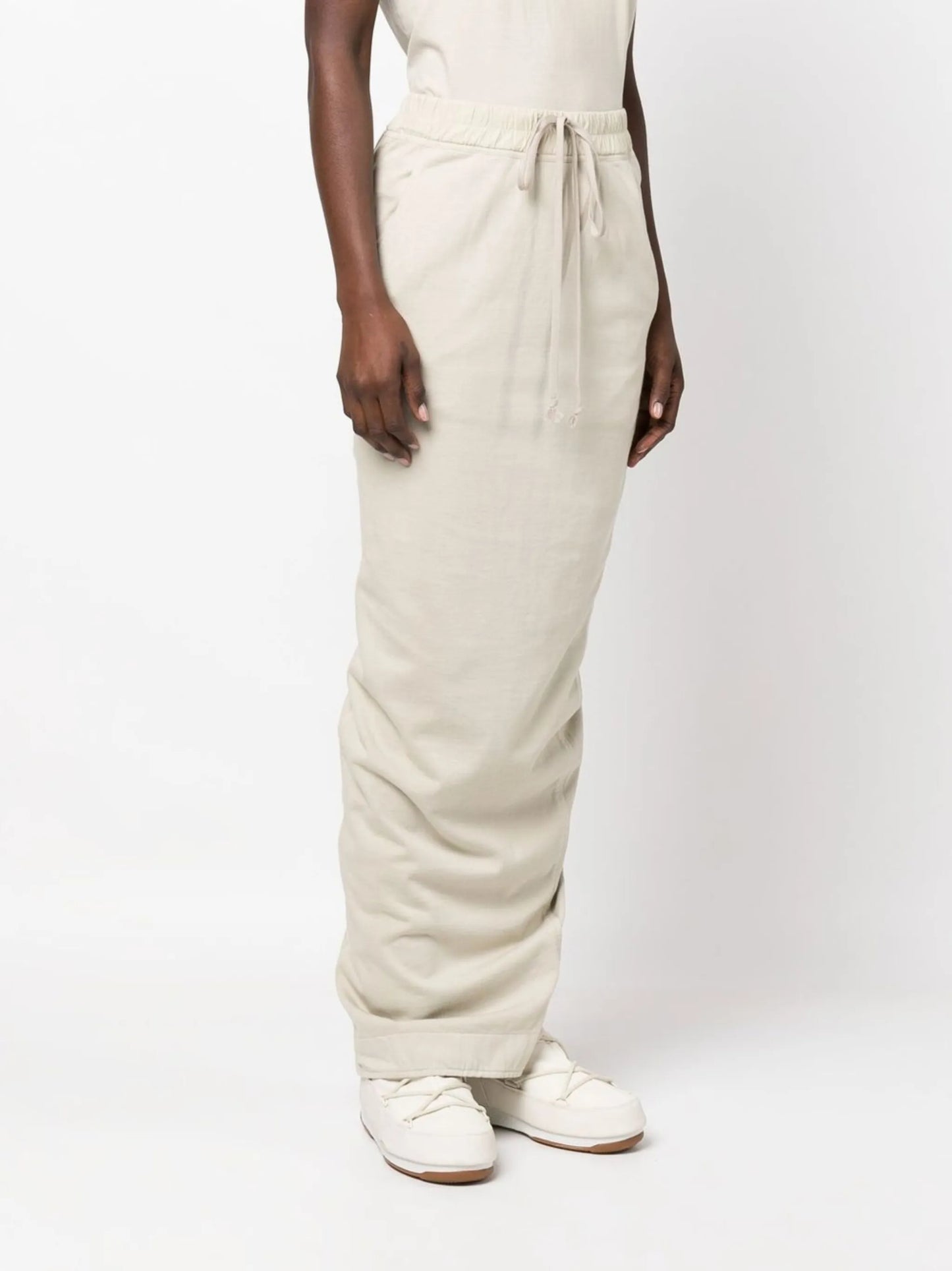 drawstring ruched skirt