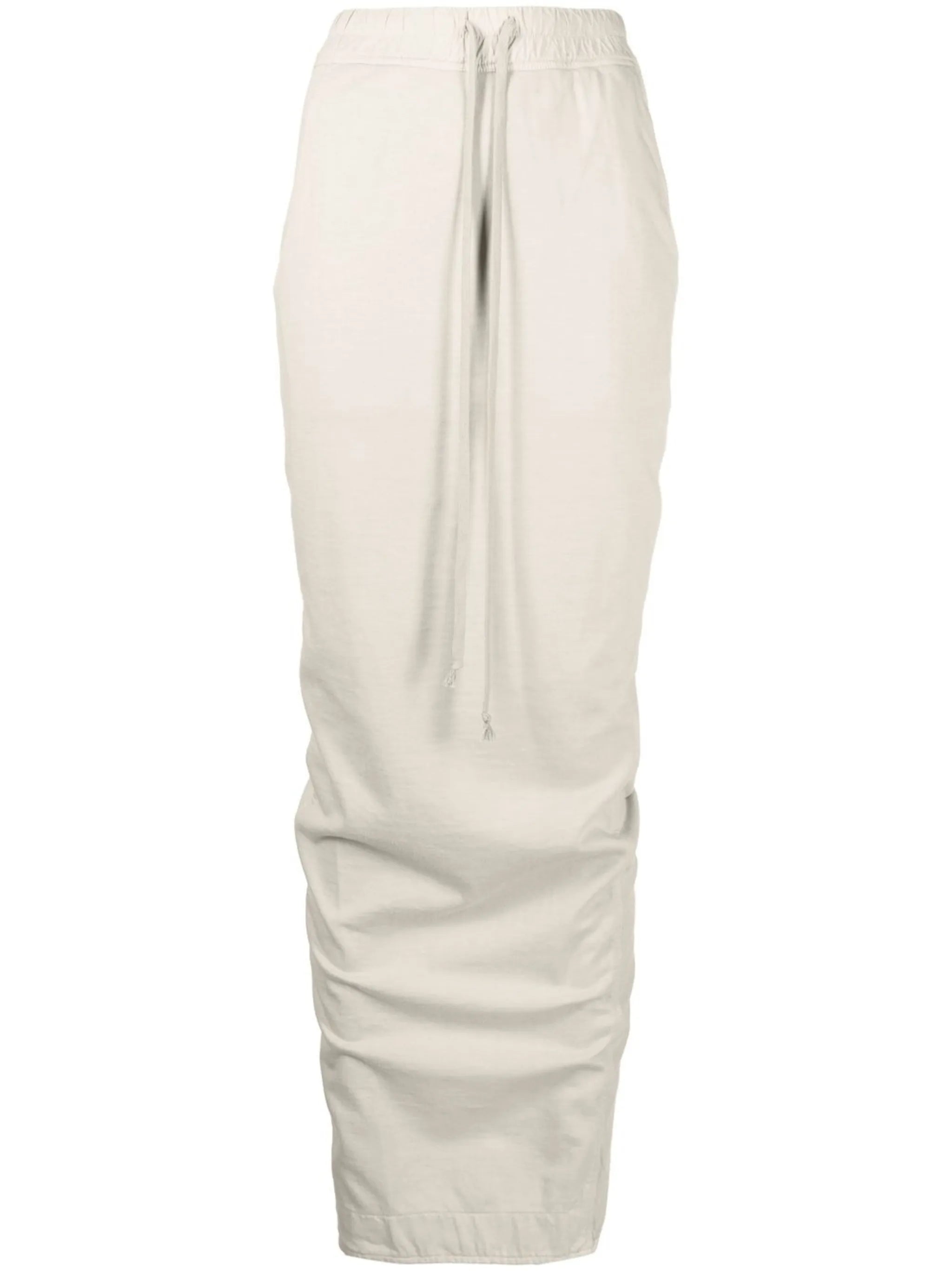 drawstring ruched skirt