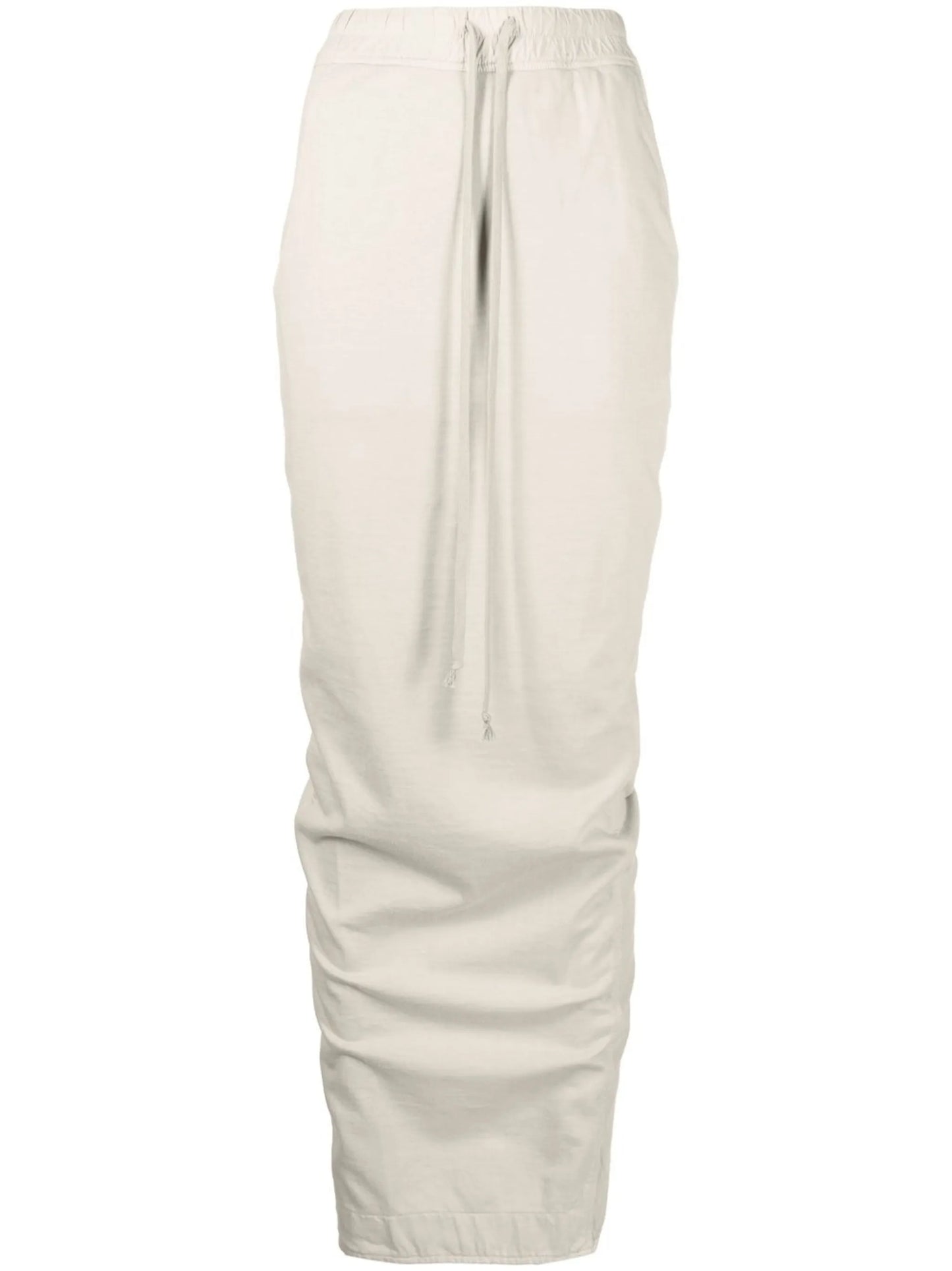 drawstring ruched skirt