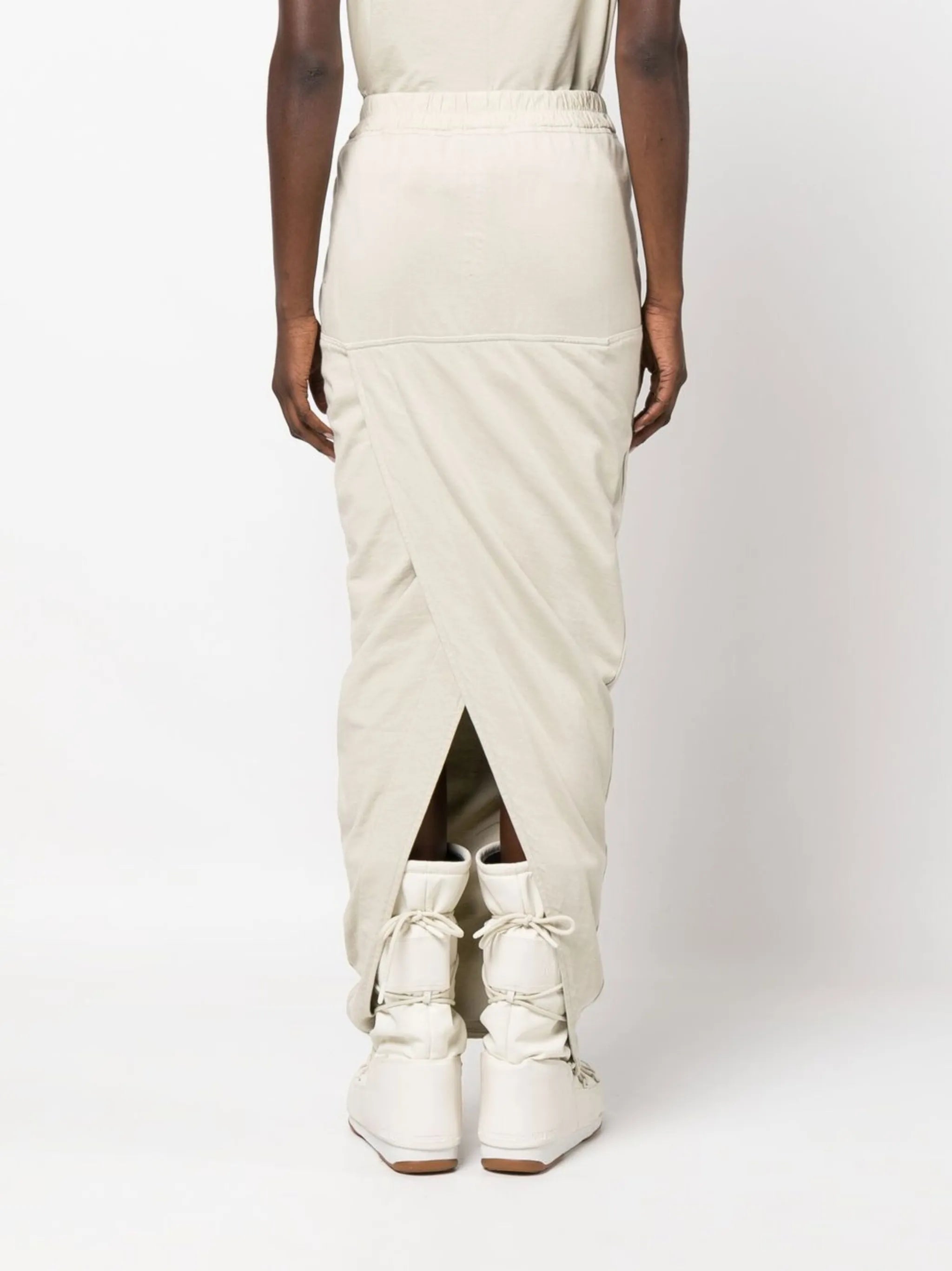 drawstring ruched skirt