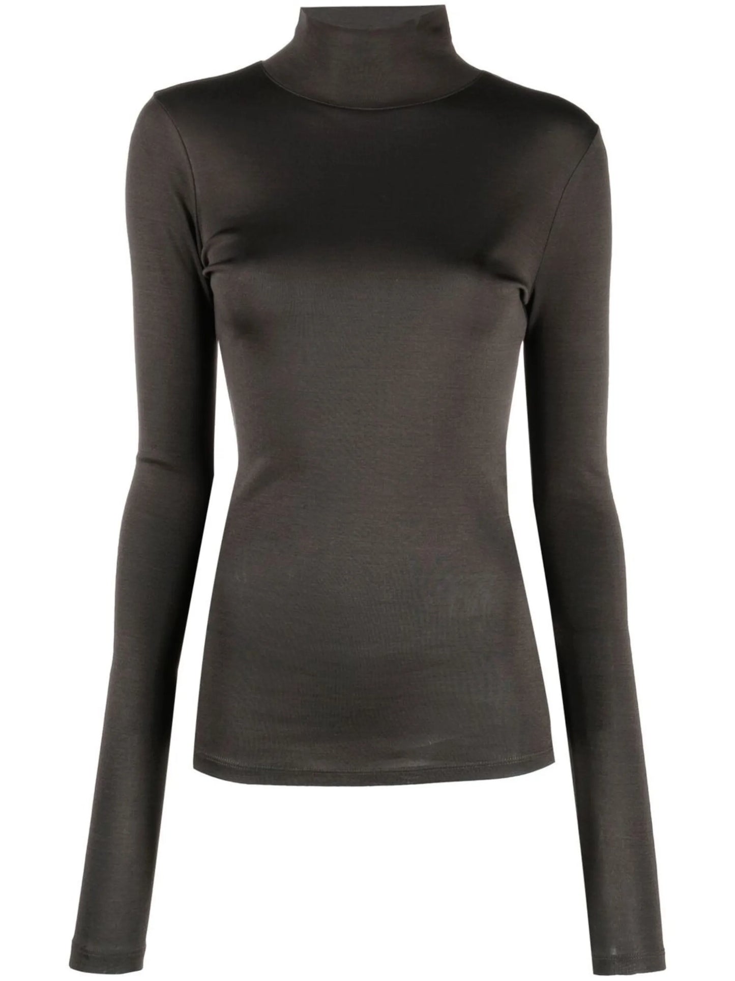 long-sleeved turtle neck top