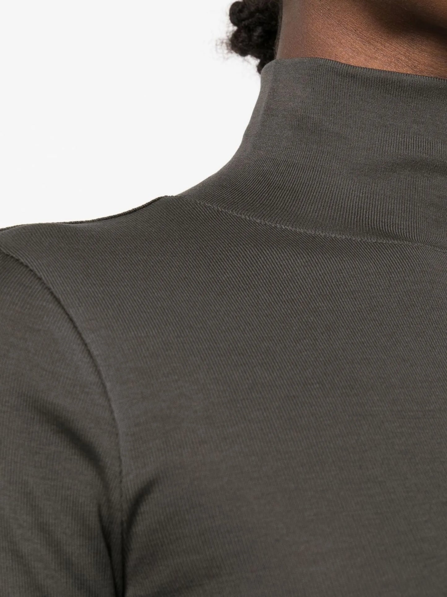 long-sleeved turtle neck top