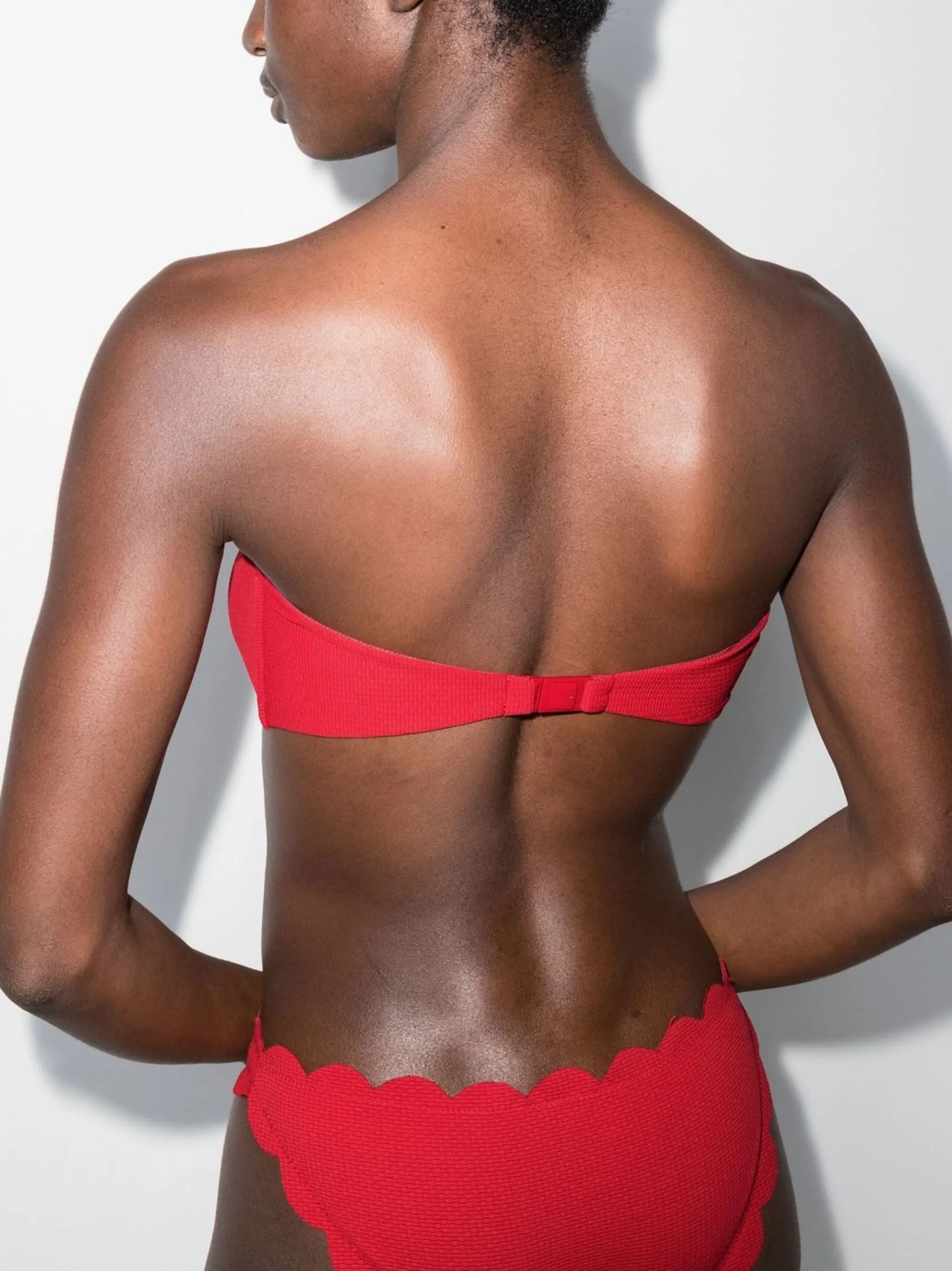 scallop-edge bikini top