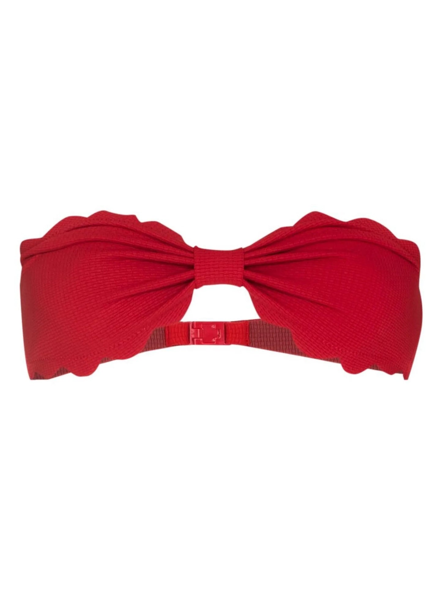 scallop-edge bikini top