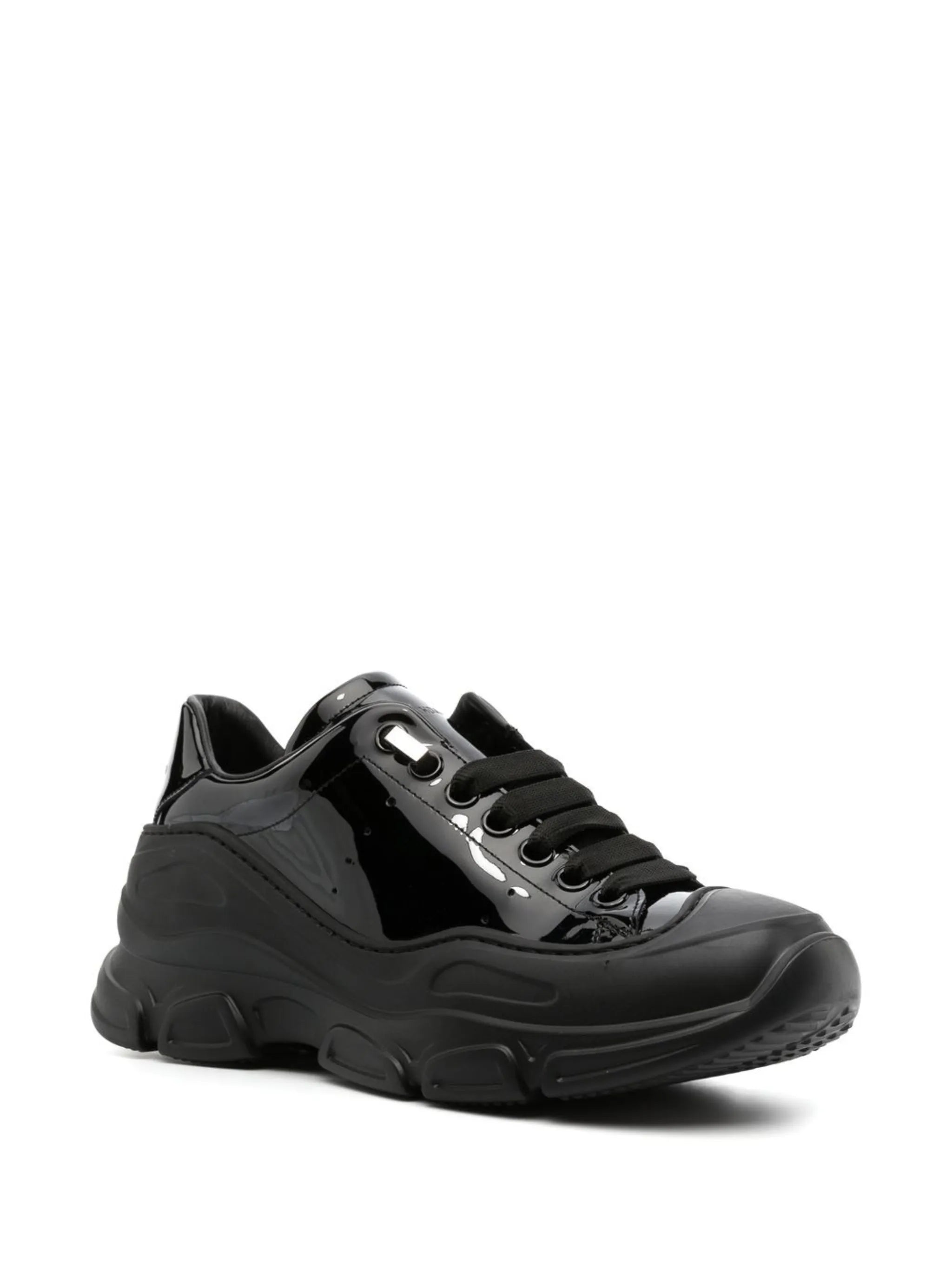 Evolve low-top leather sneakers