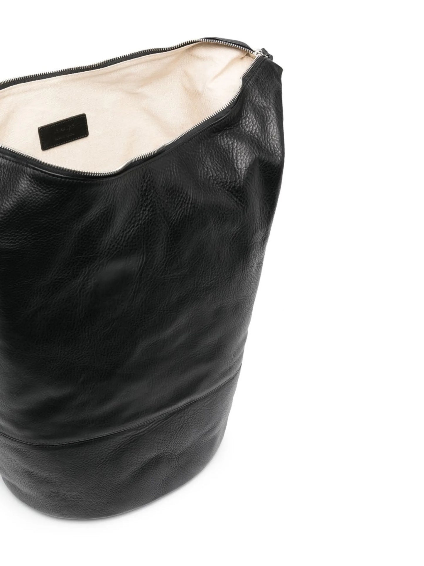 medium leather backpack