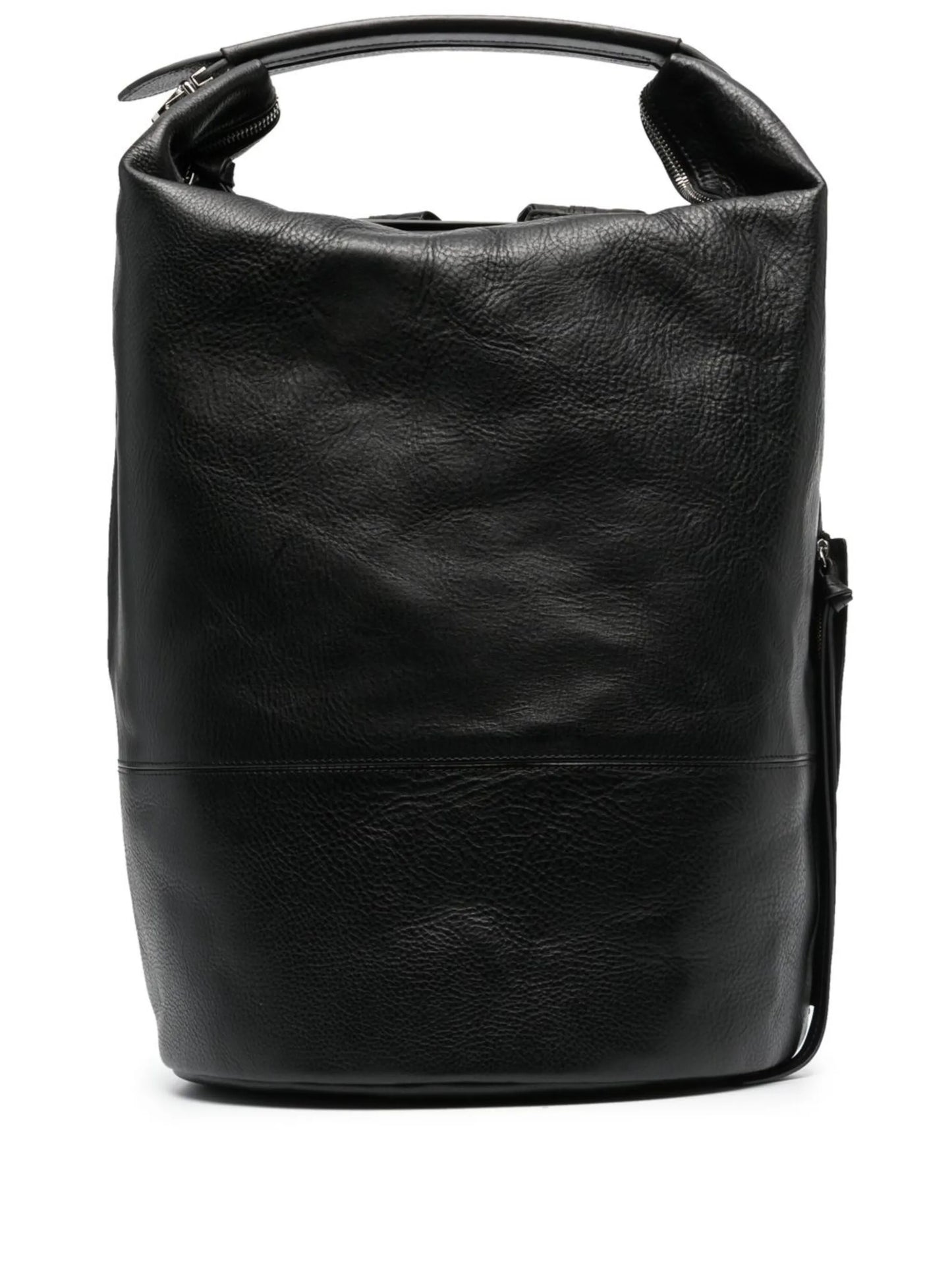 medium leather backpack