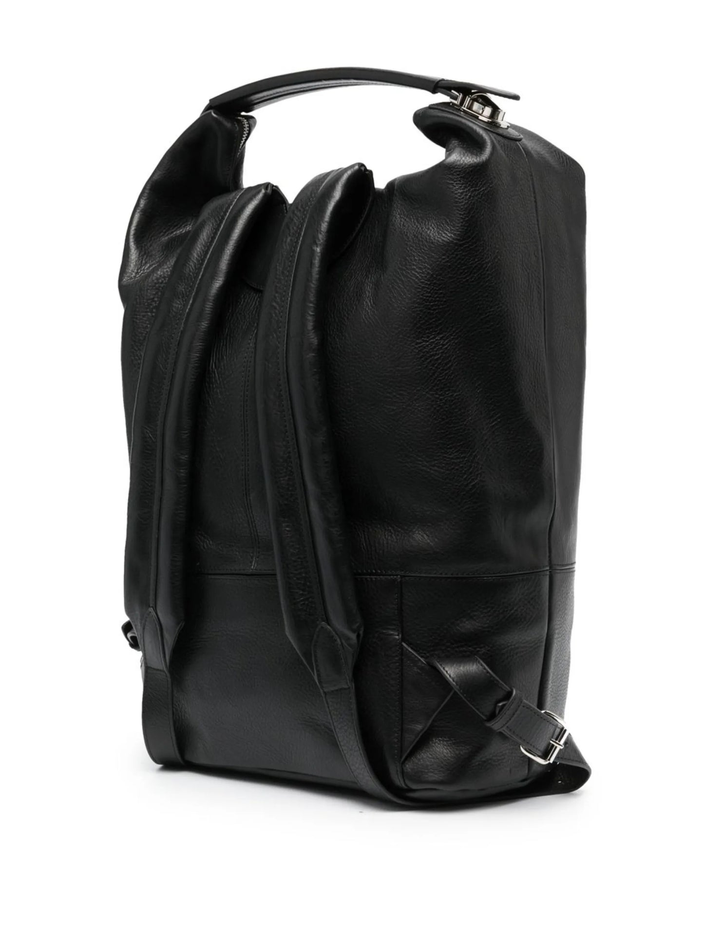 medium leather backpack