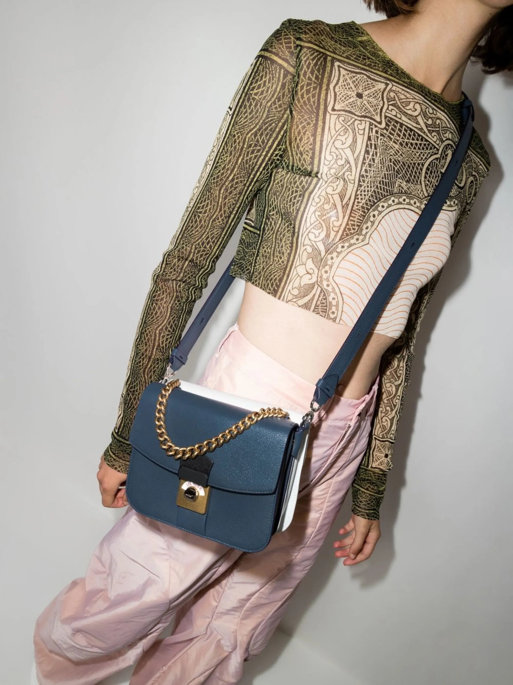 New Lock Square shoulder bag