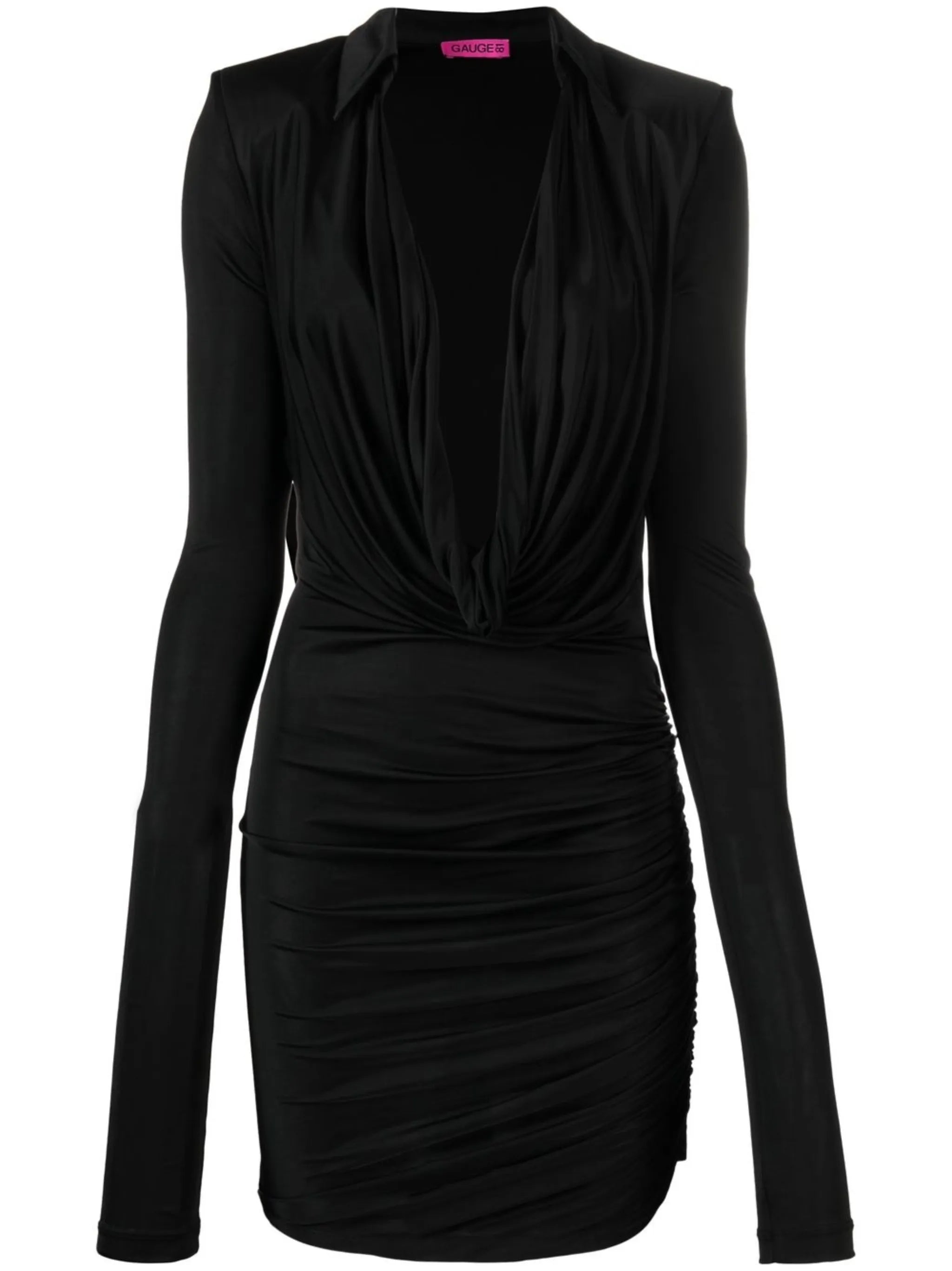 Utena cowl-neck mini dress
