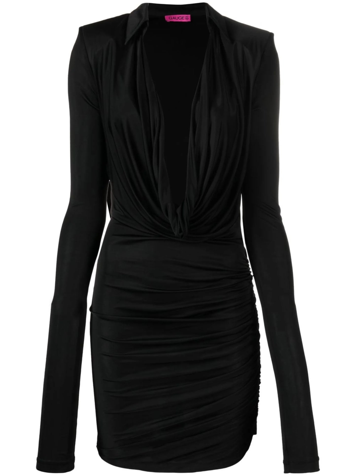 Utena cowl-neck mini dress