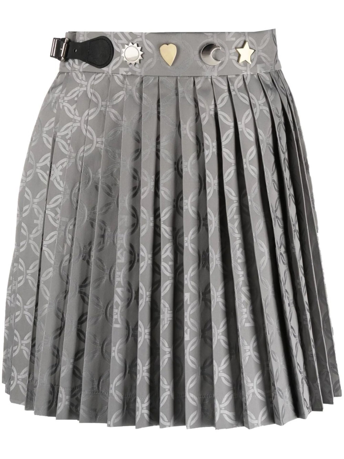 CJ Gender-Jacquard mini kilt