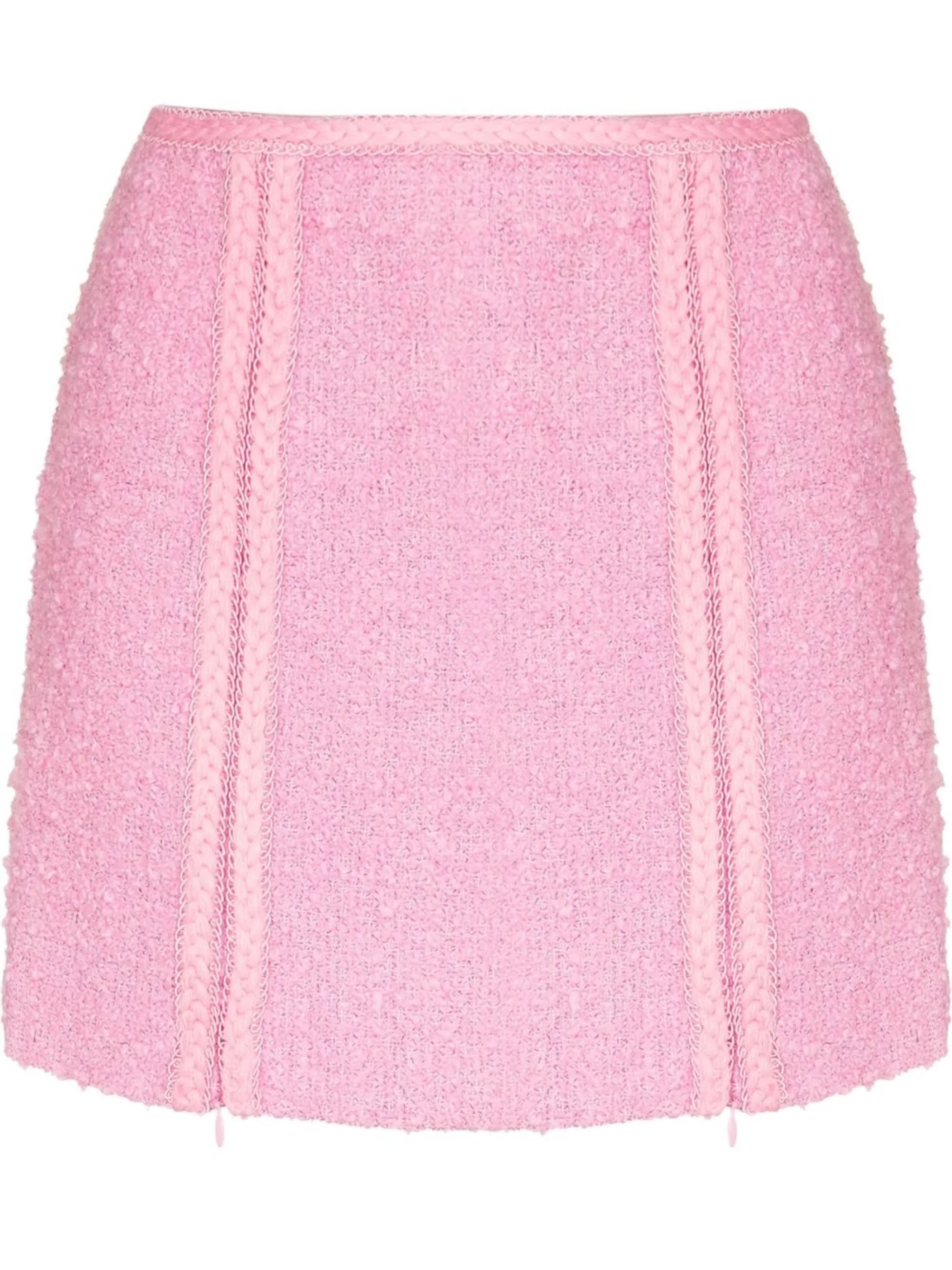 Lina zip-detail mini skirt