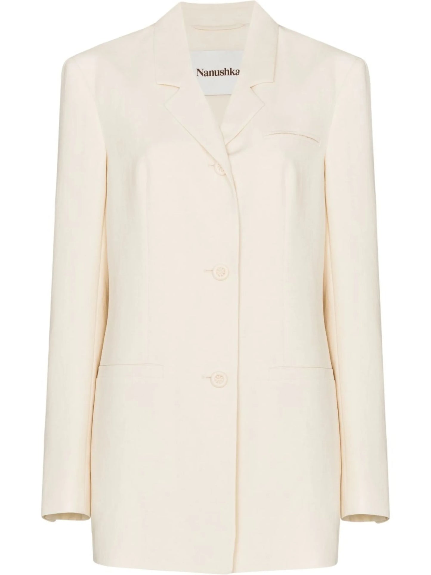 single-breasted blazer