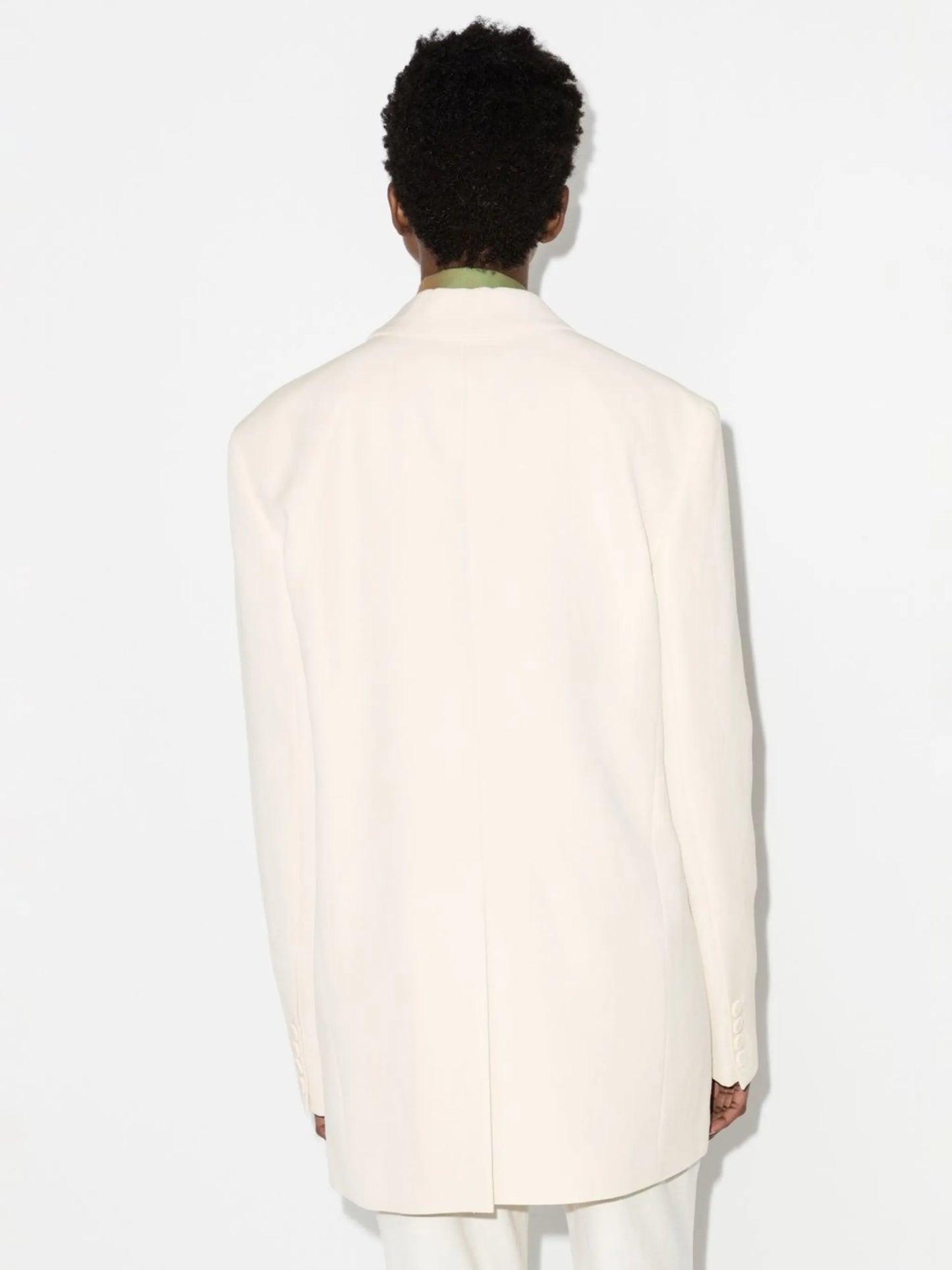 single-breasted blazer