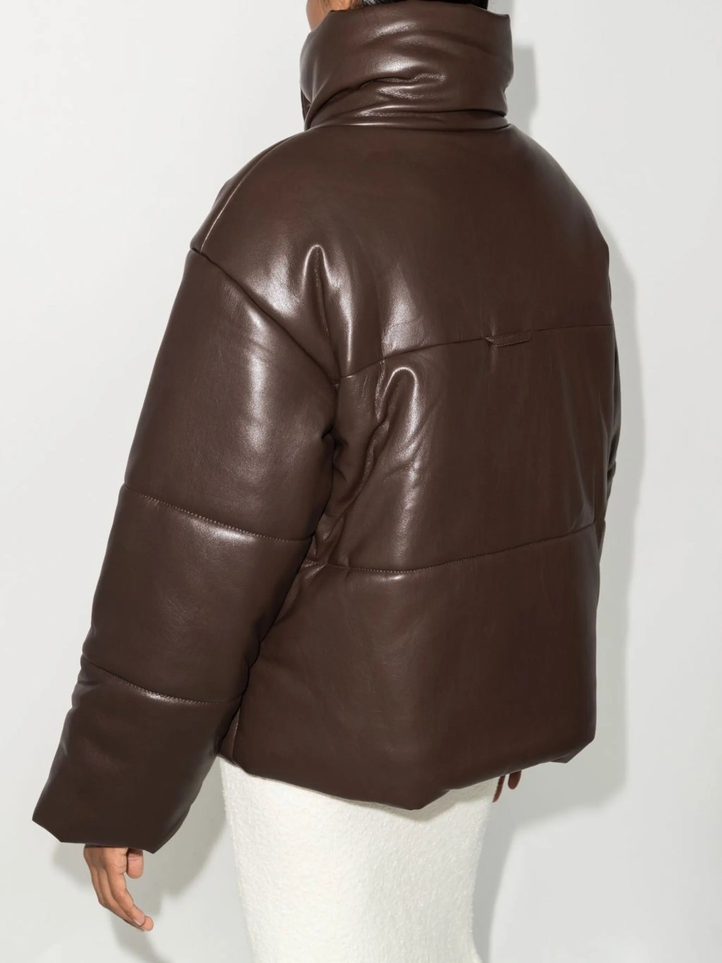 Hide puffer jacket